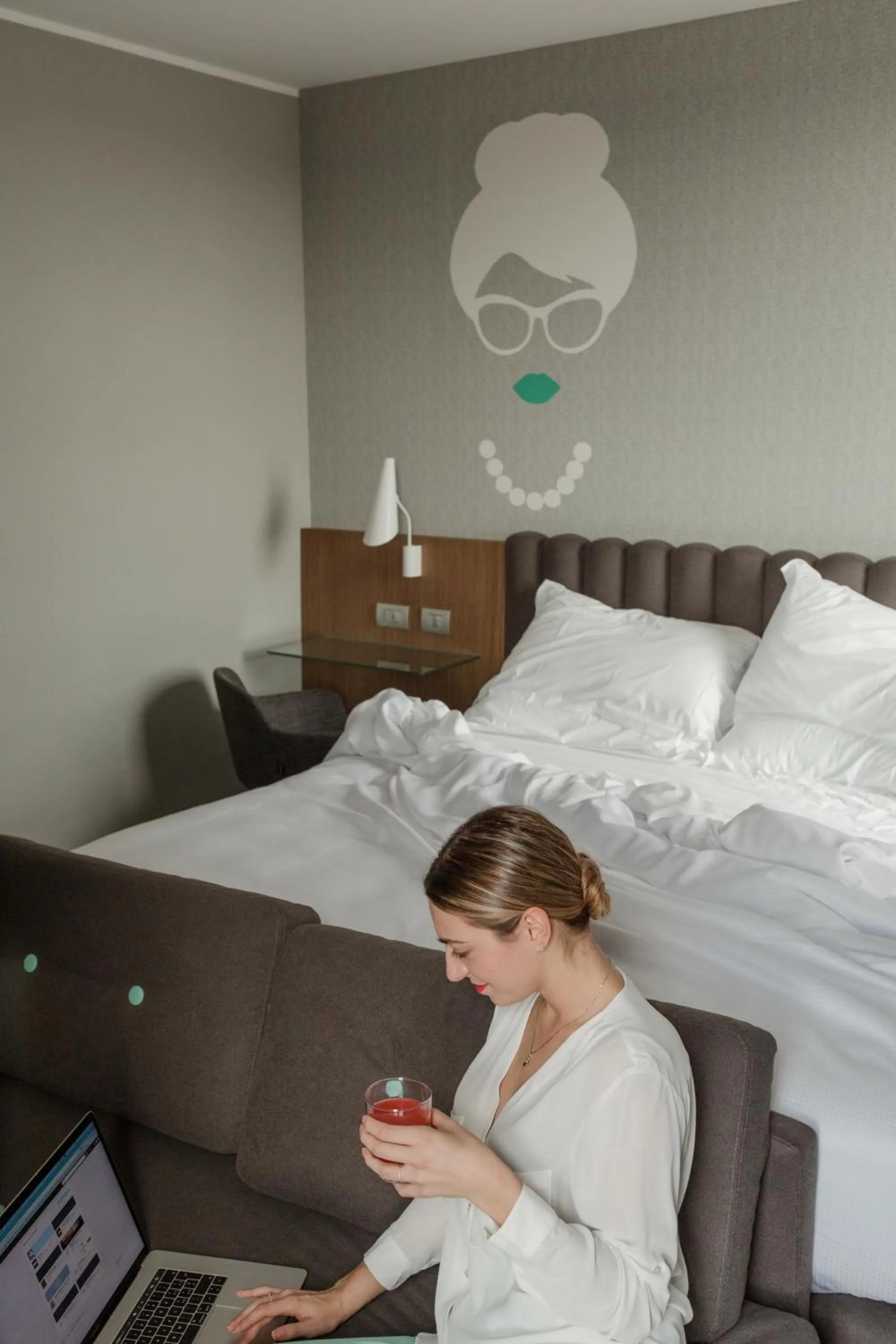 Bed in G Hotel Pescara