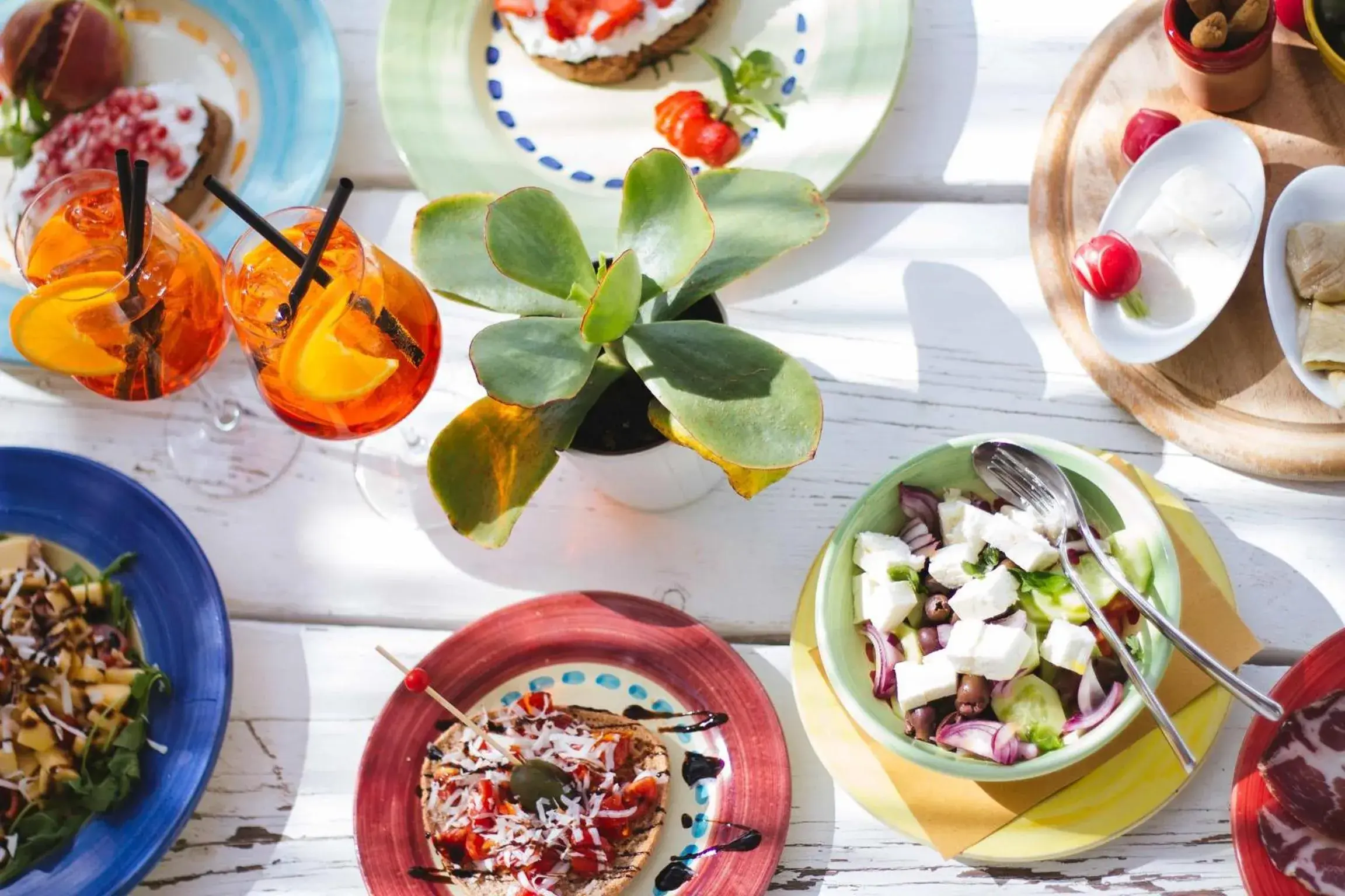 Food close-up in Masseria Cervarolo