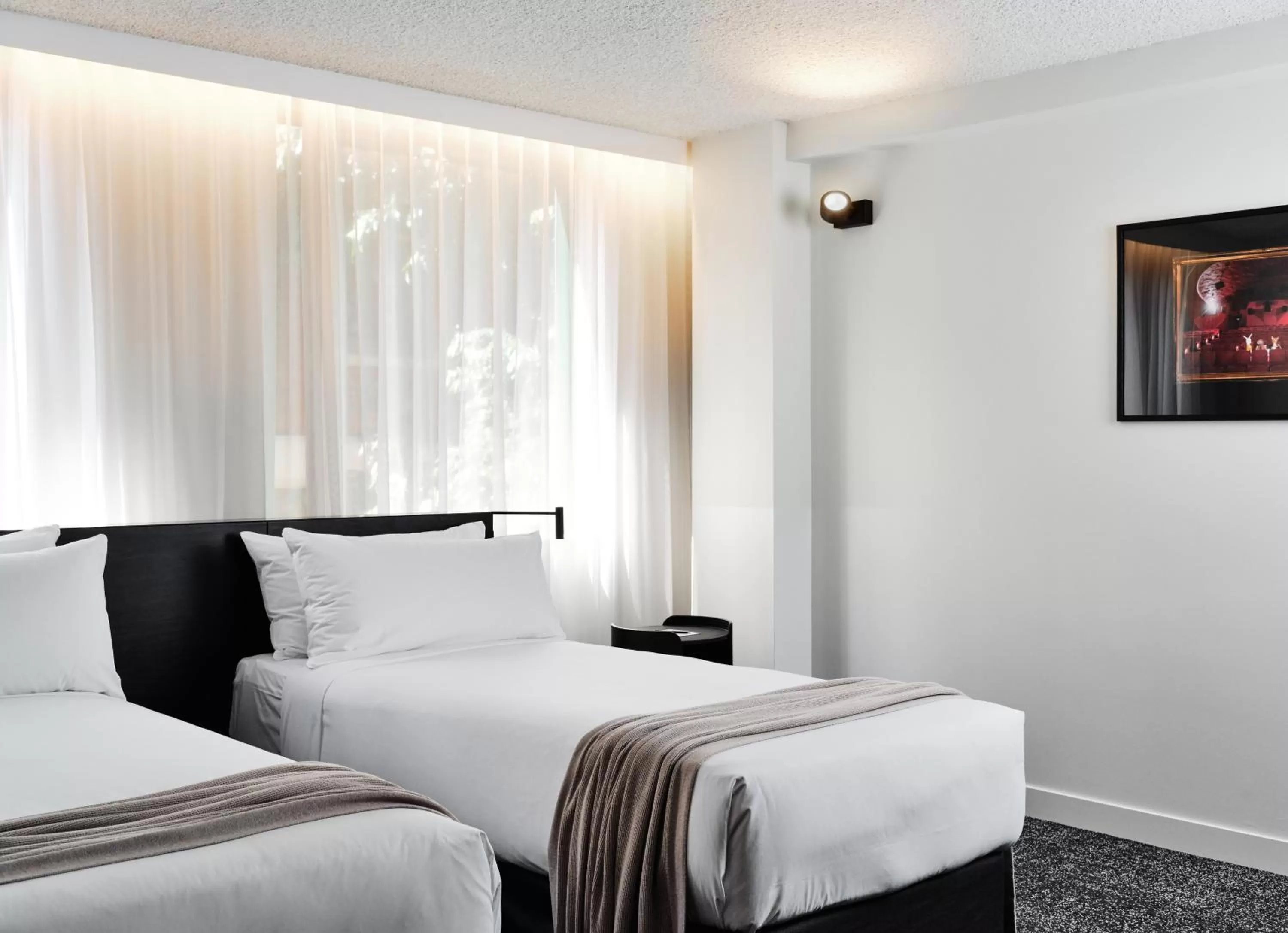 Bedroom, Bed in Lancemore Crossley St. Melbourne