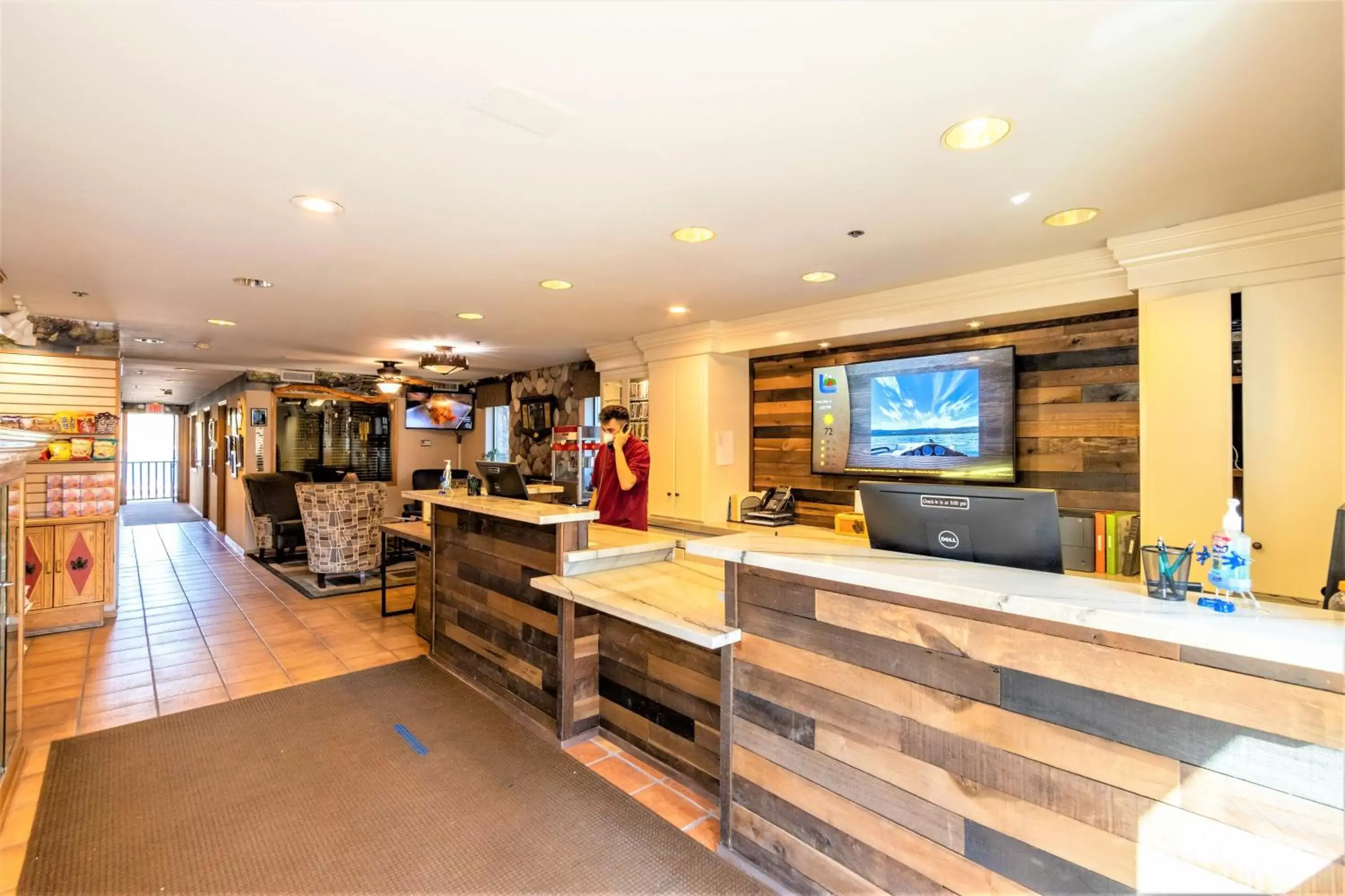 Lobby or reception in Lagonita Lodge Lobby or reception in Lagonita Lodge