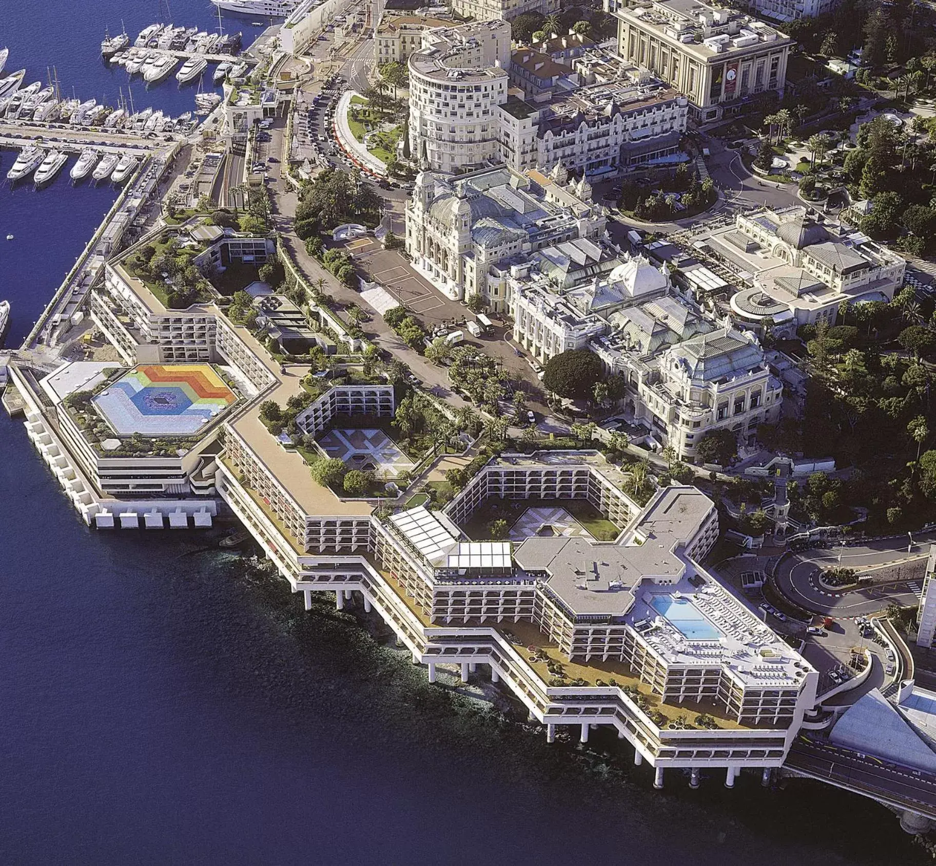 Property building, Bird's-eye View in Fairmont Monte Carlo