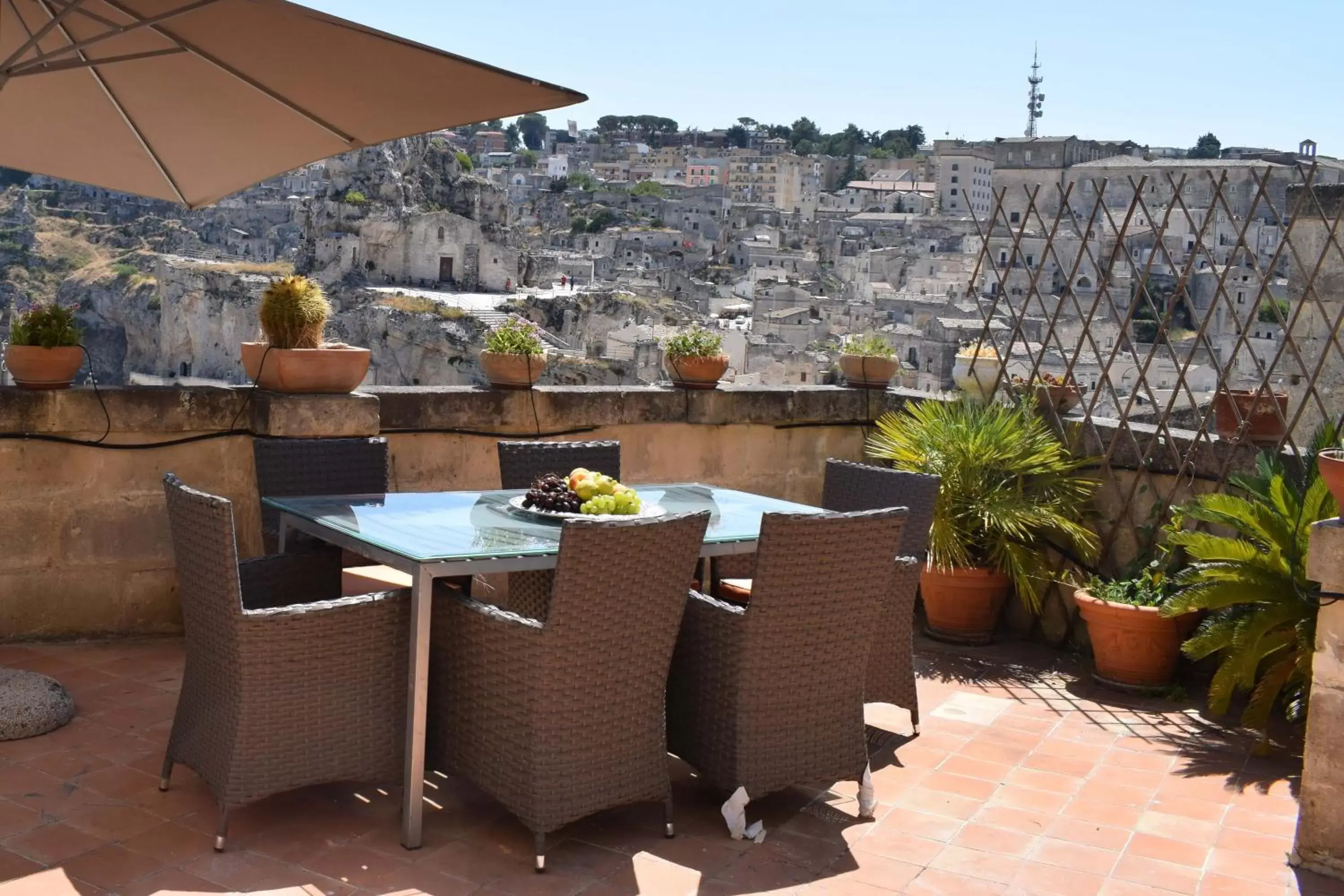 Balcony/Terrace in Corte dei Venti B&B