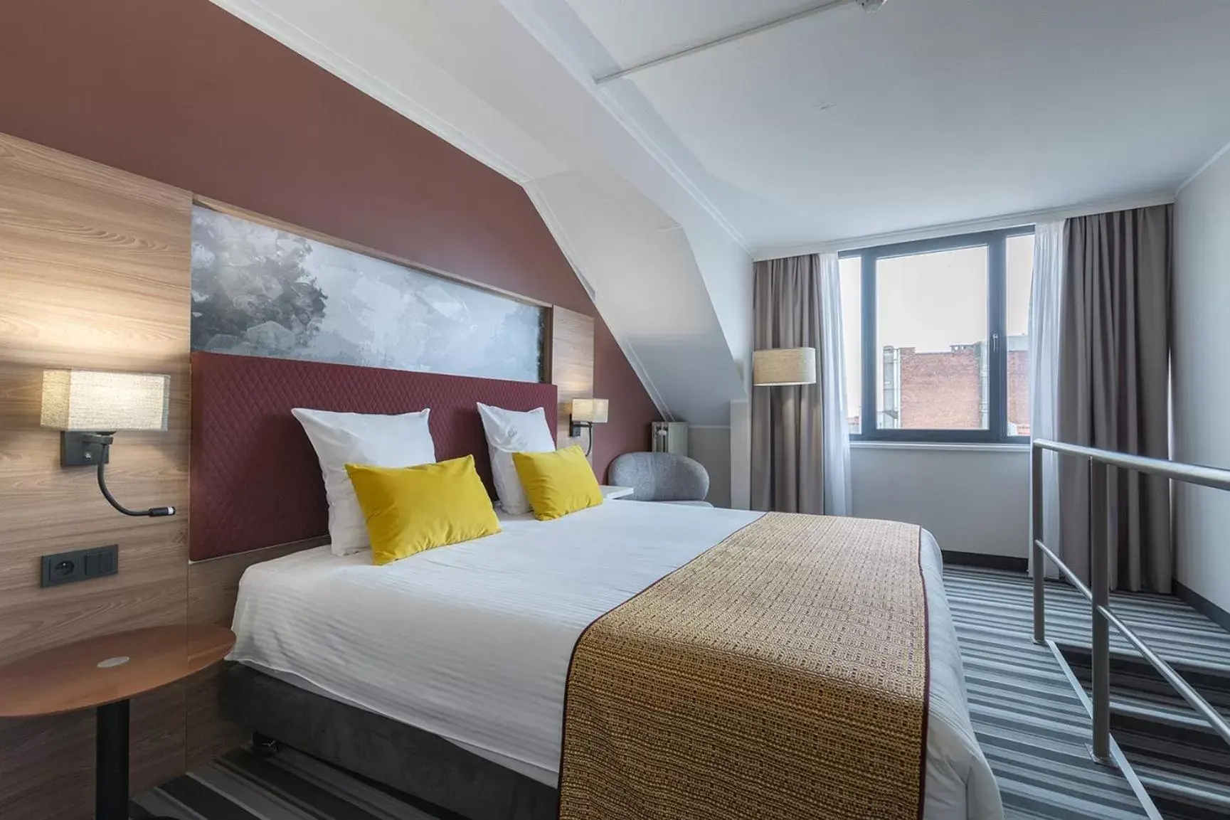 Photo of the whole room, Bed in Leonardo Hotel Antwerpen