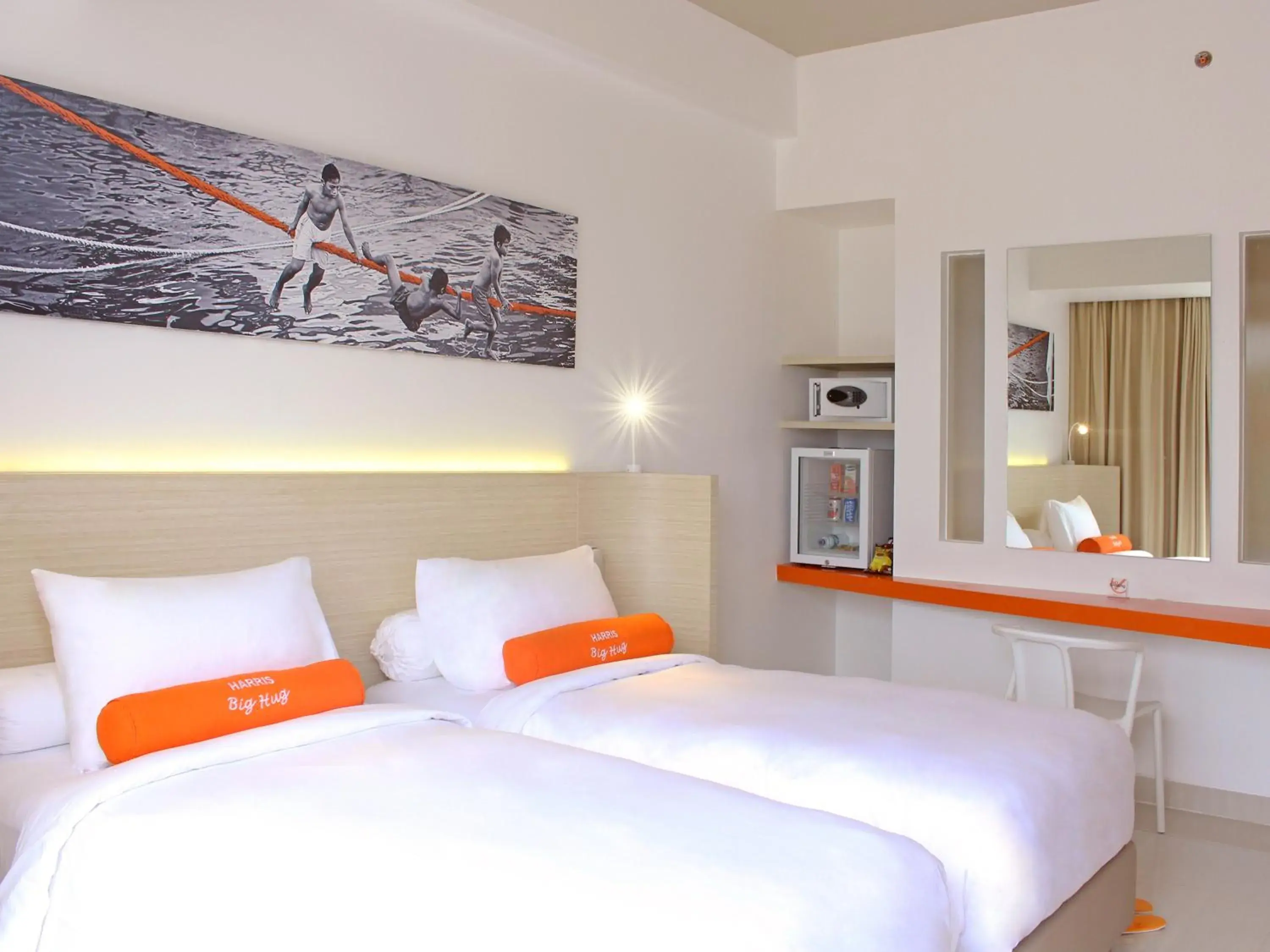 Bed in HARRIS Hotel Samarinda Bed in HARRIS Hotel Samarinda