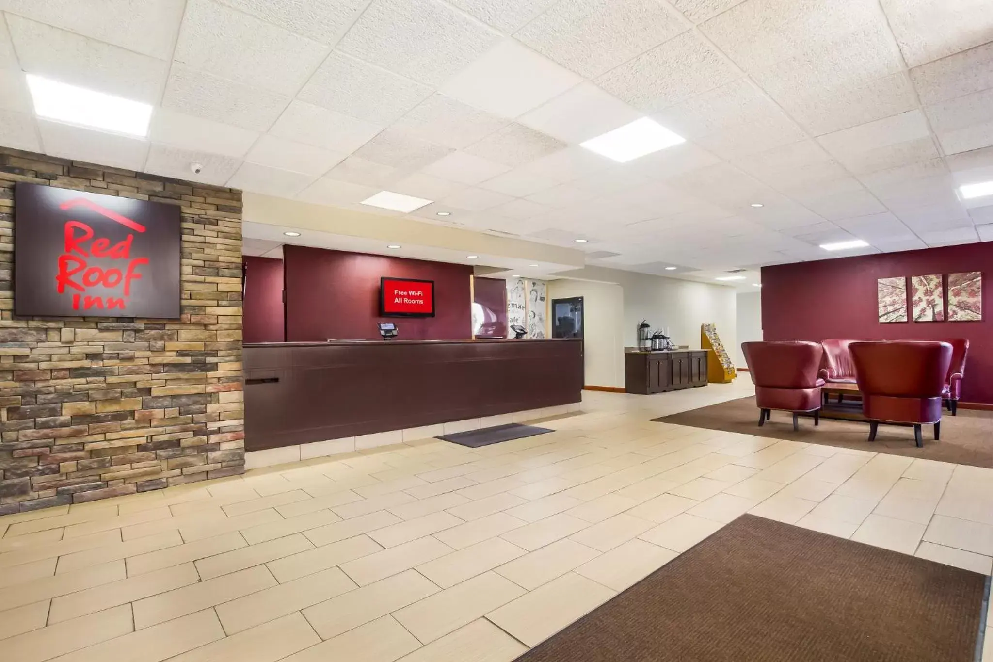 Lobby or reception, Lobby/Reception in Red Roof Inn Lexington - Winchester