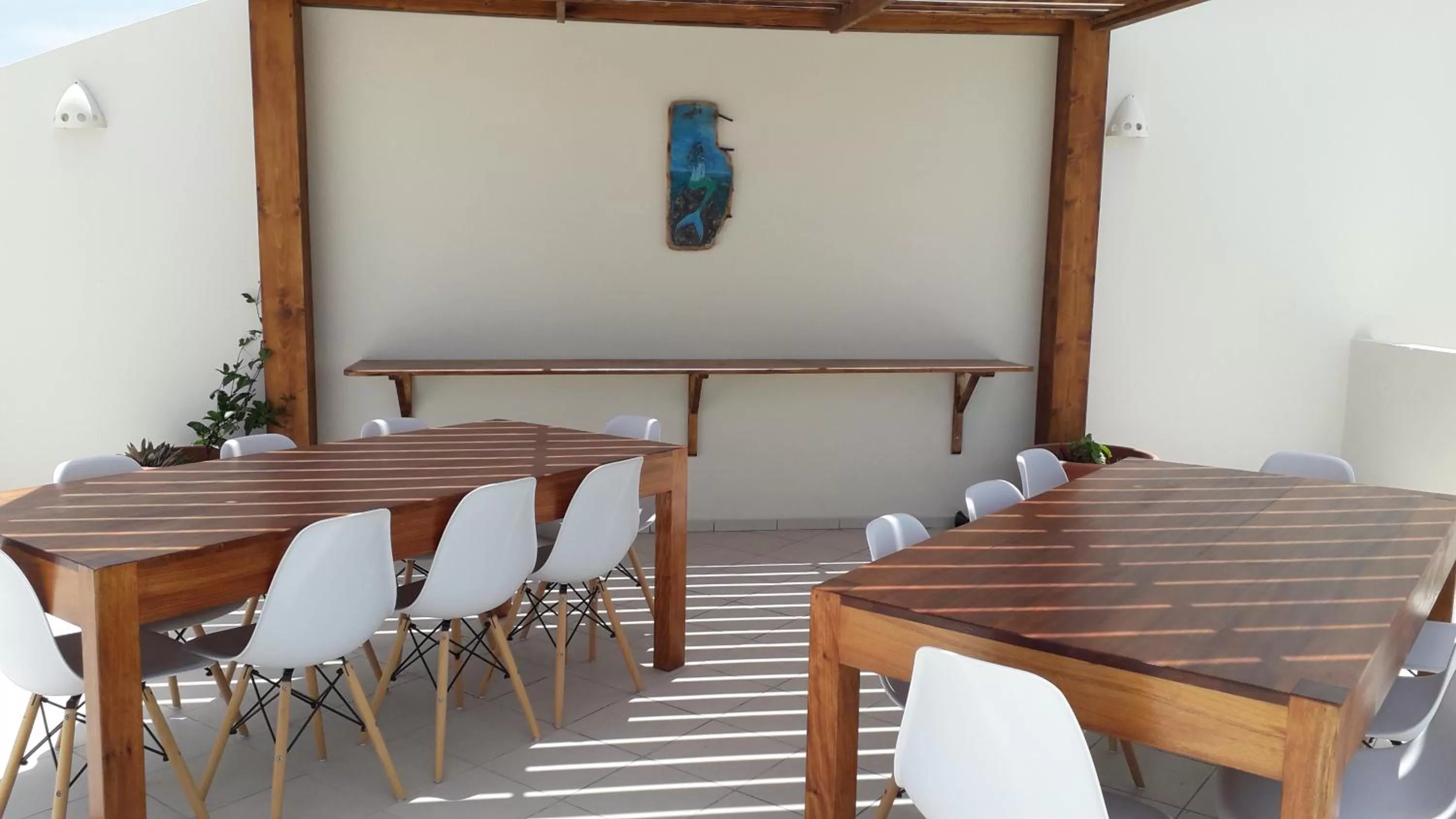 Balcony/Terrace in B&B Sereia Azul Boa Vista