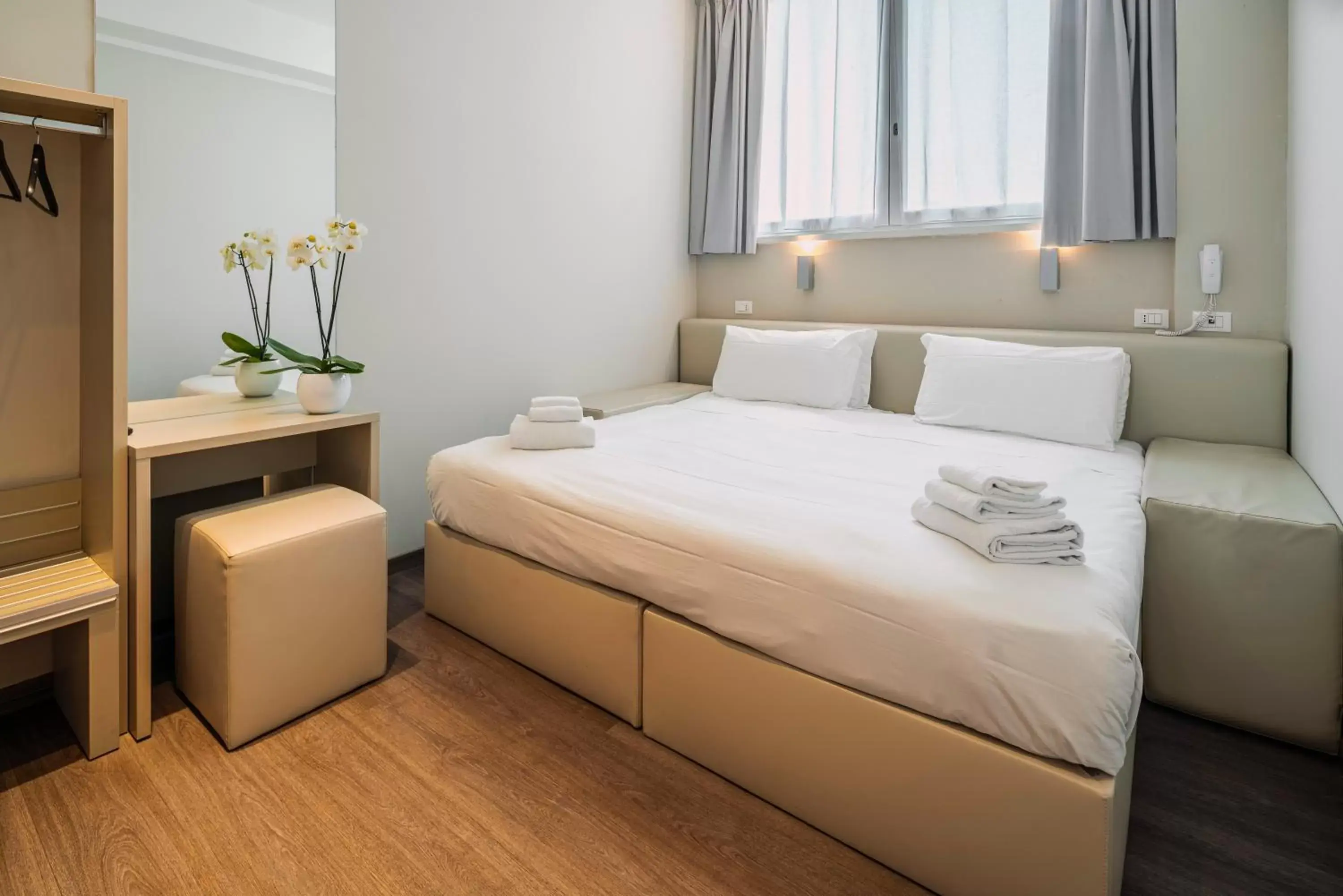 Bedroom, Bed in Fasthotel Linate Bedroom, Bed in Fasthotel Linate