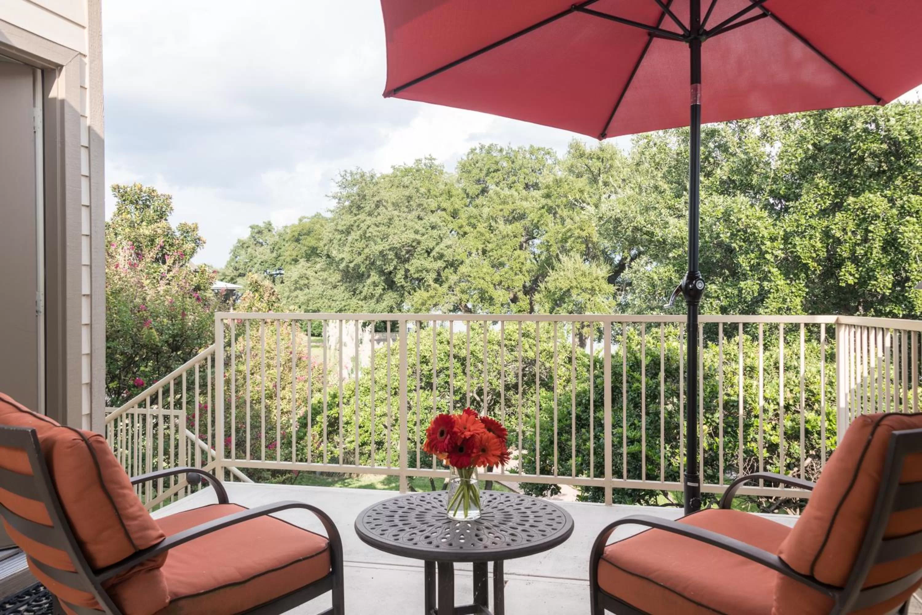 Patio in Inn on Lake Granbury a Boutique Hotel