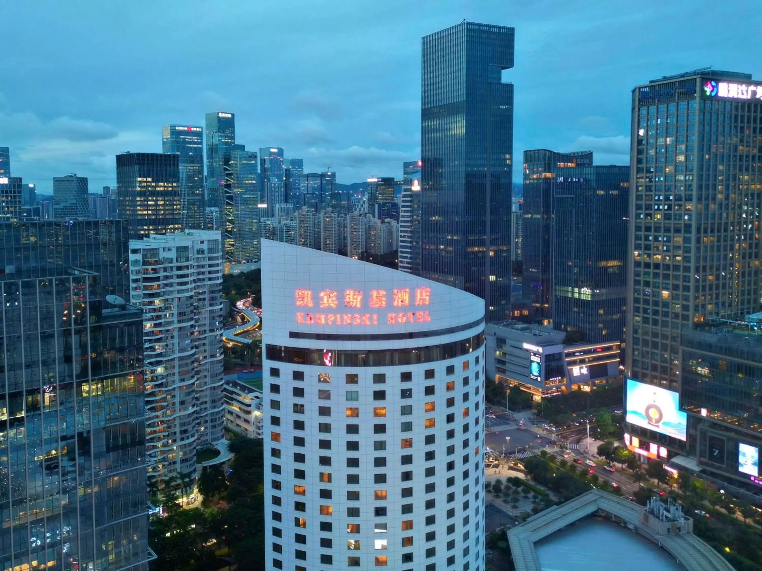 Property building in Kempinski Hotel Shenzhen