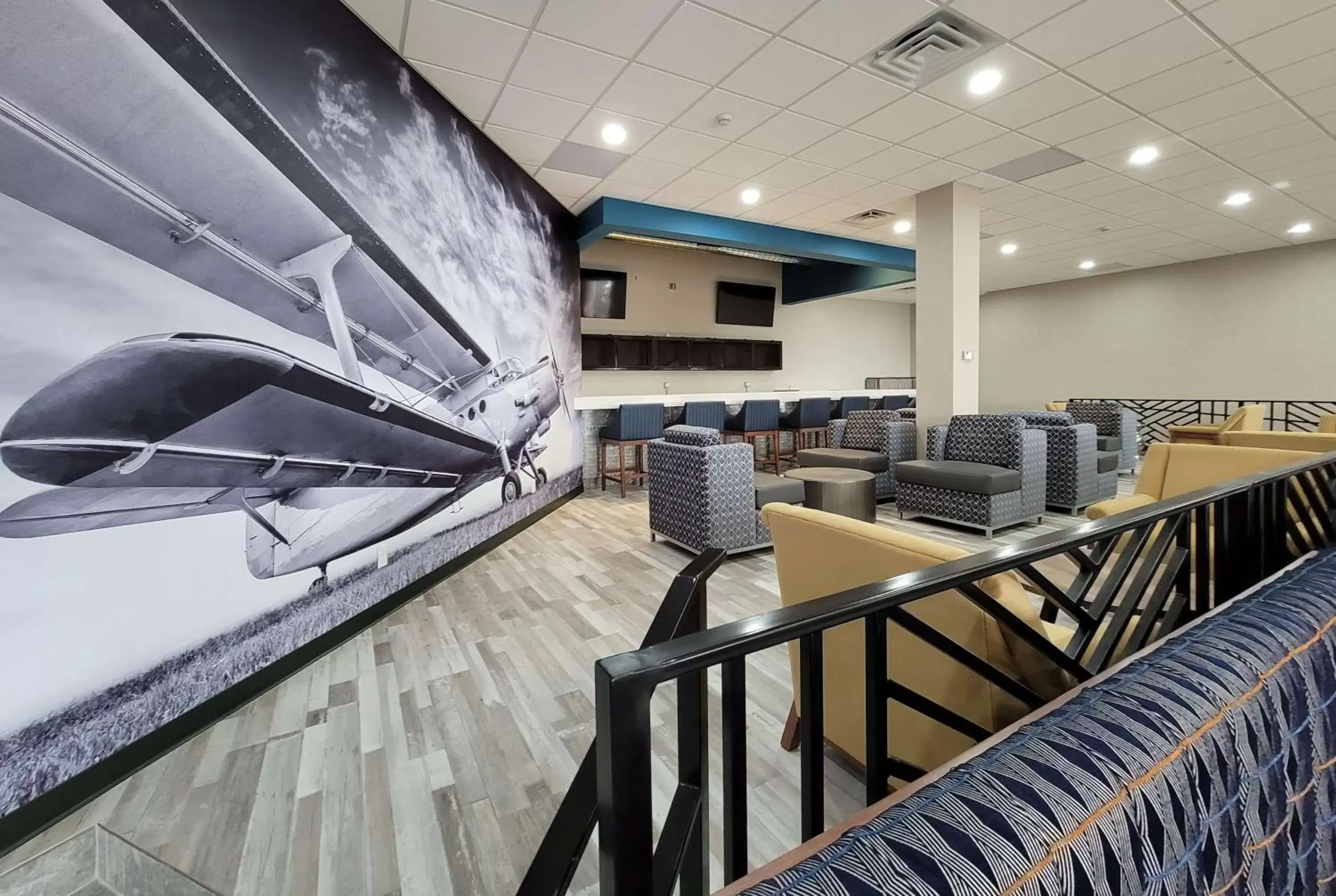 Lobby or reception in Hawthorn Suites by Wyndham Wichita Airport