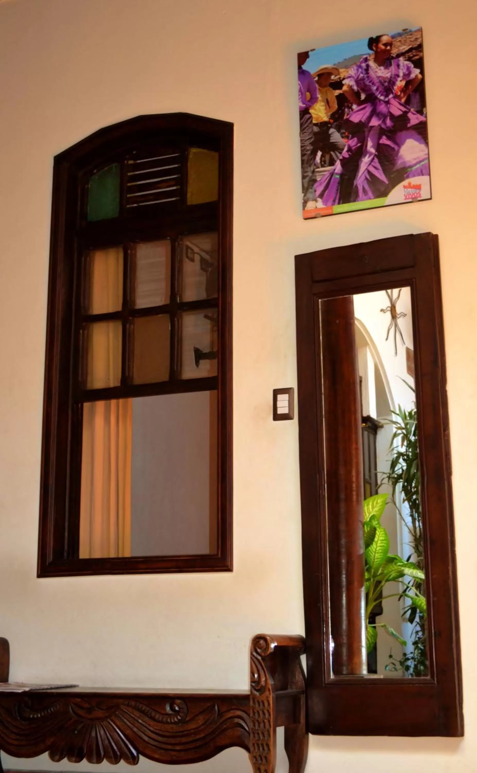 Decorative detail in Hotel Villa Florencia Centro Histórico