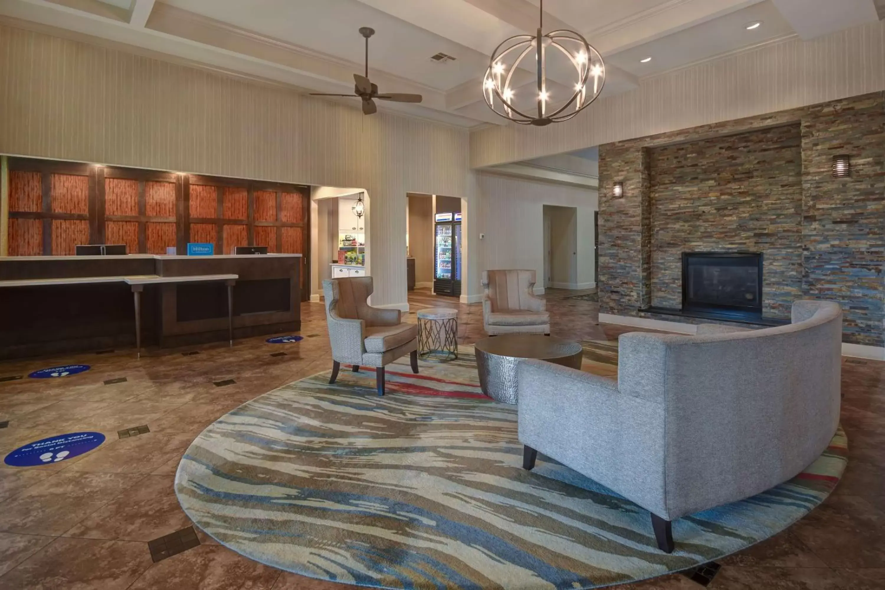 Lobby or reception, Seating Area in Homewood Suites By Hilton HOU Intercontinental Airport
