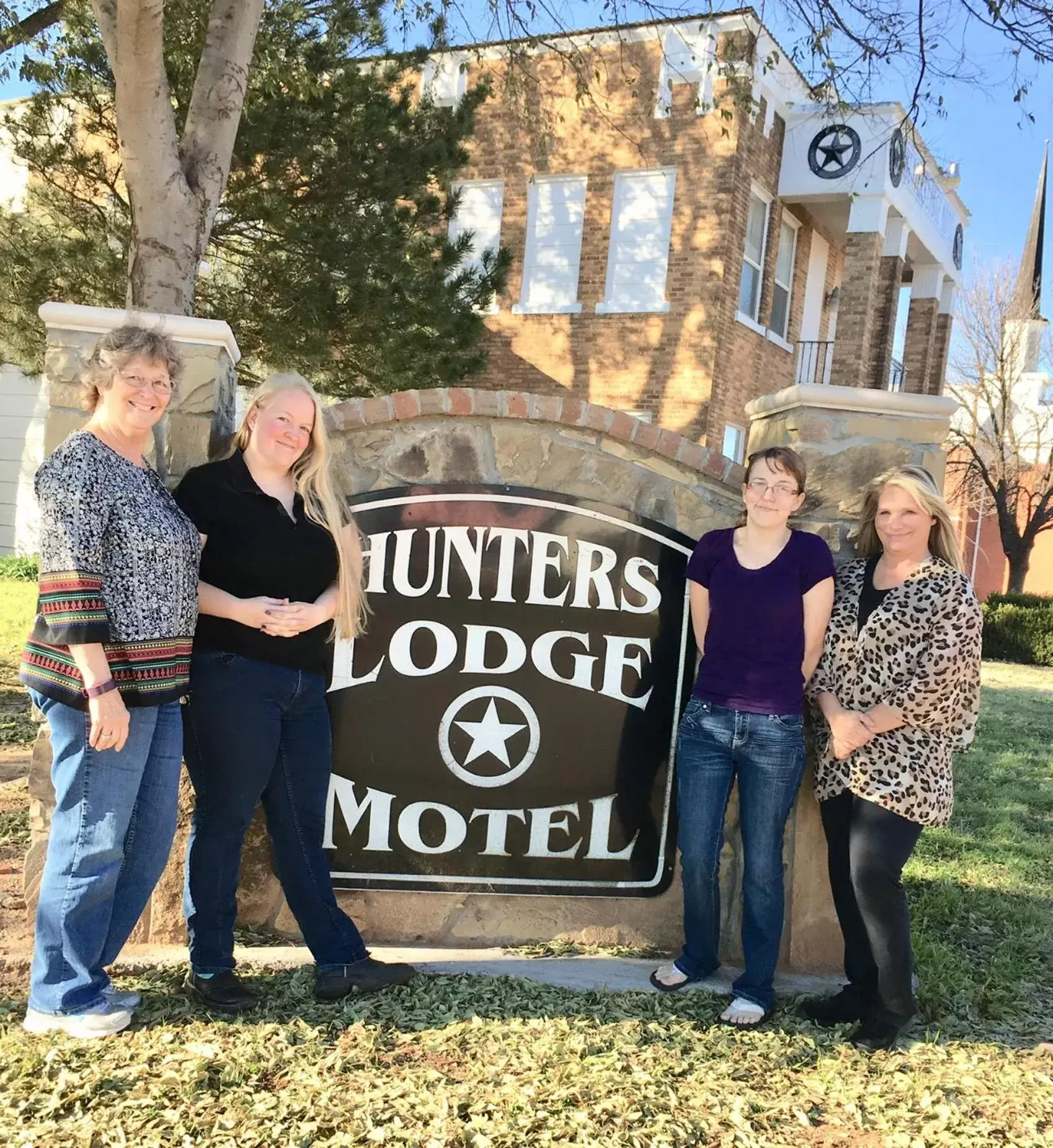 Staff in Hunters Lodge Motel