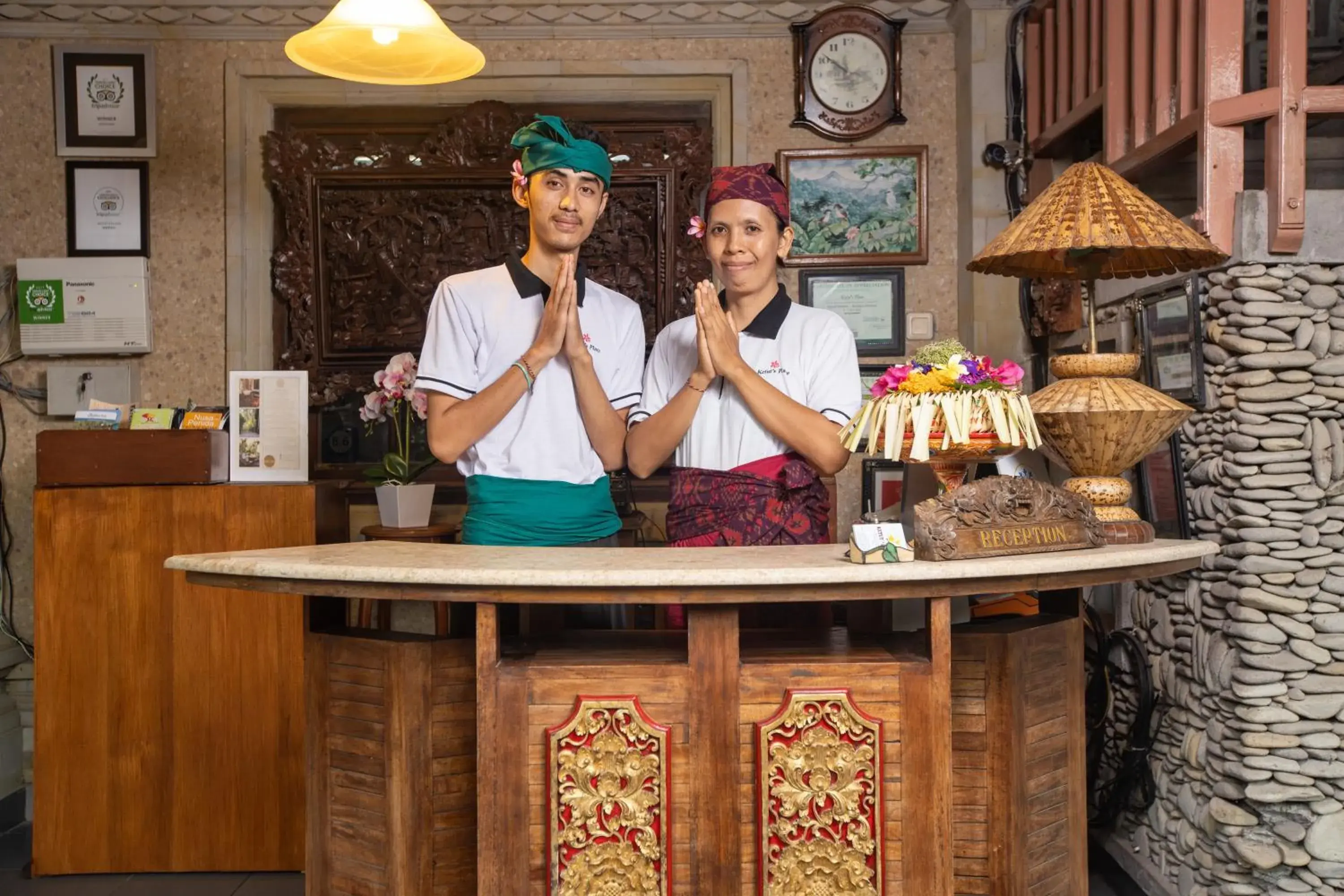 Staff in Ketut's Place Bed & Breakfast Ubud