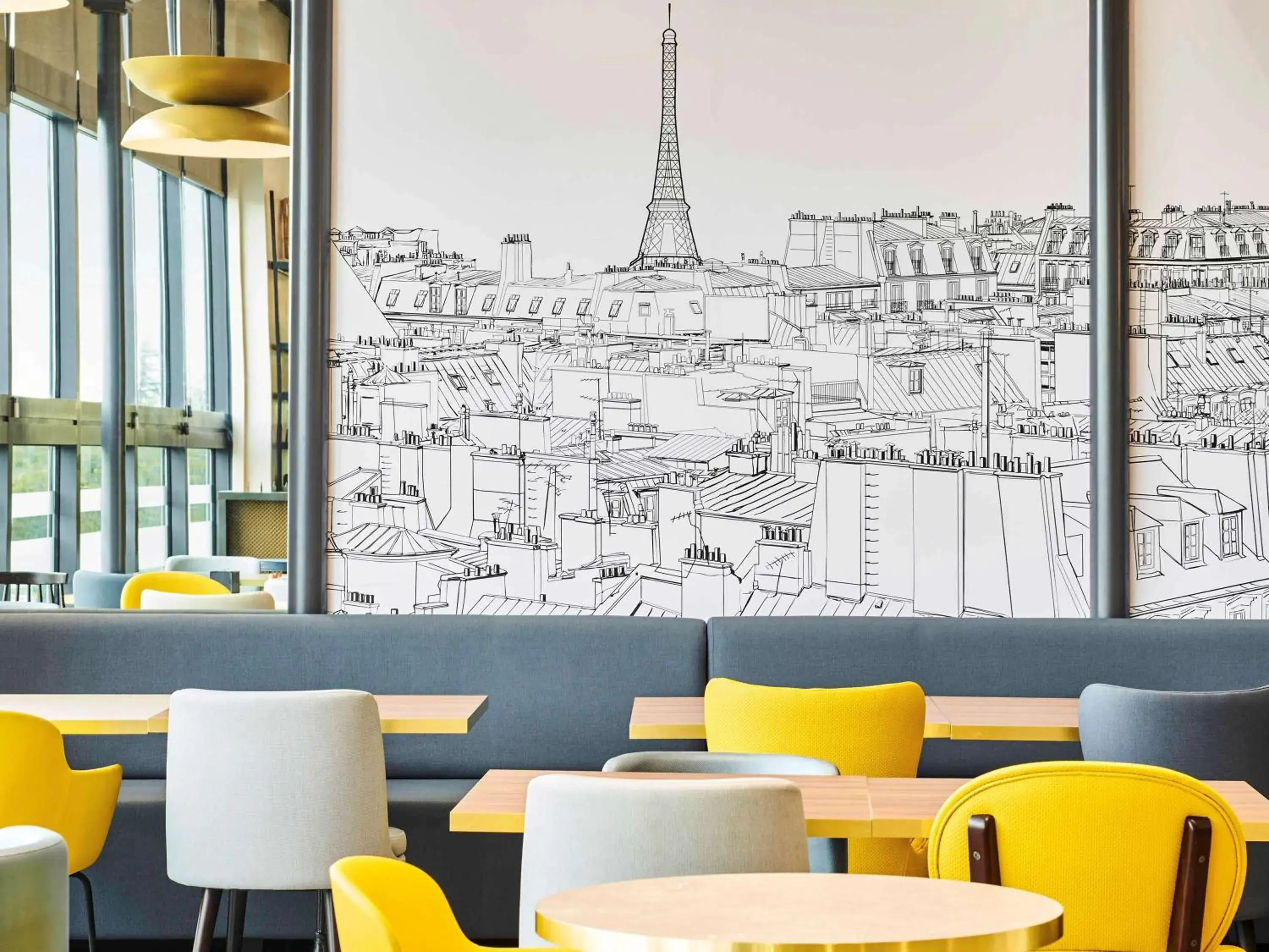 Restaurant/places to eat, Lounge/Bar in ibis Paris Porte de Montreuil