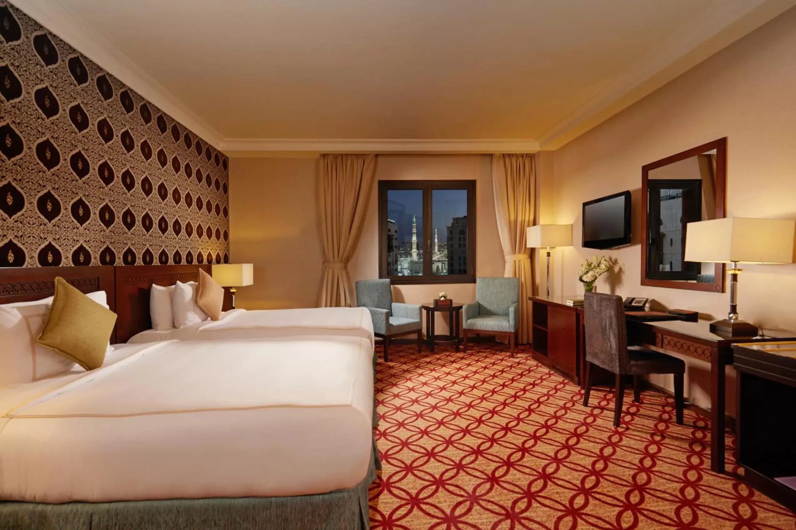 Bed in Dallah Taibah Hotel Bed in Dallah Taibah Hotel