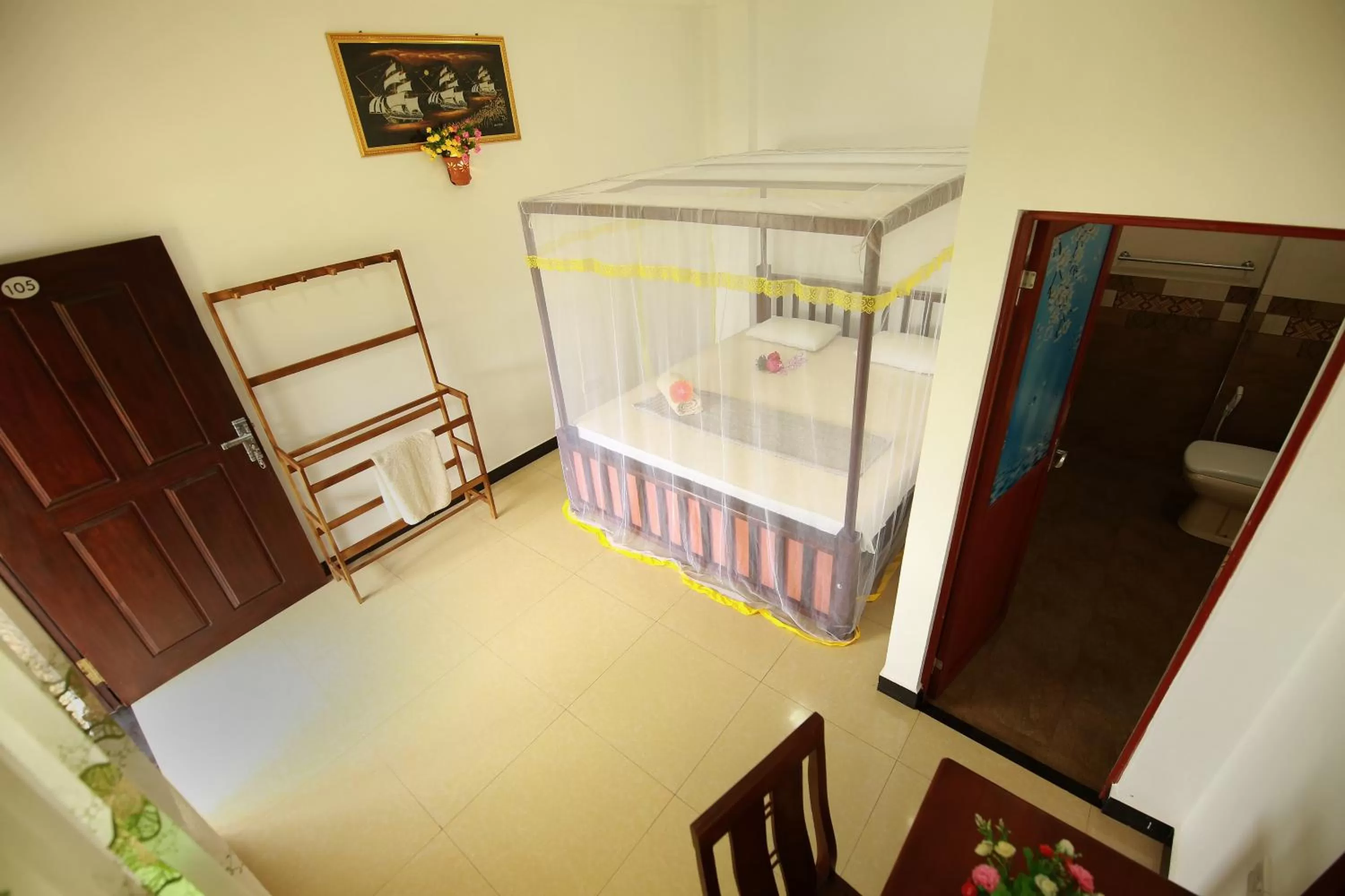 Bed in New Ocean Vibes Ahangama