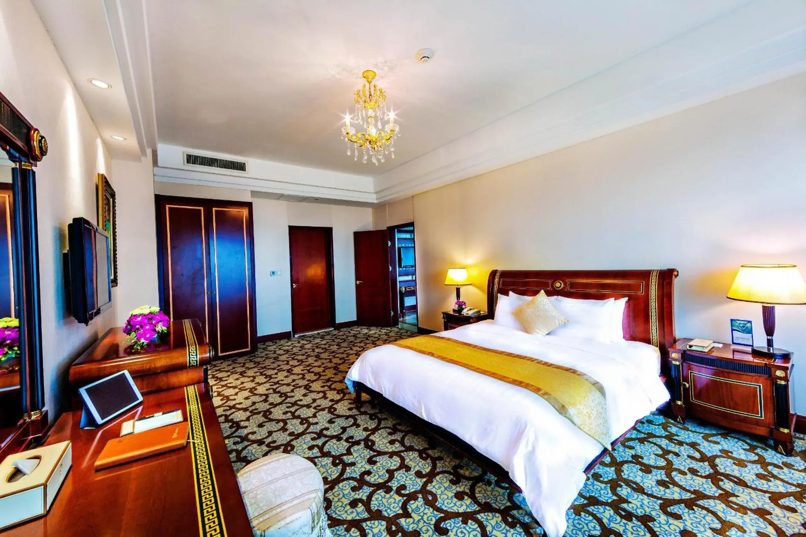 Bedroom in Grand Plaza Hanoi Hotel