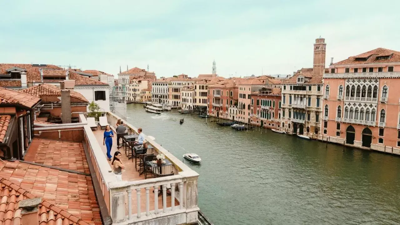 Balcony/Terrace in Palazzo Barocci