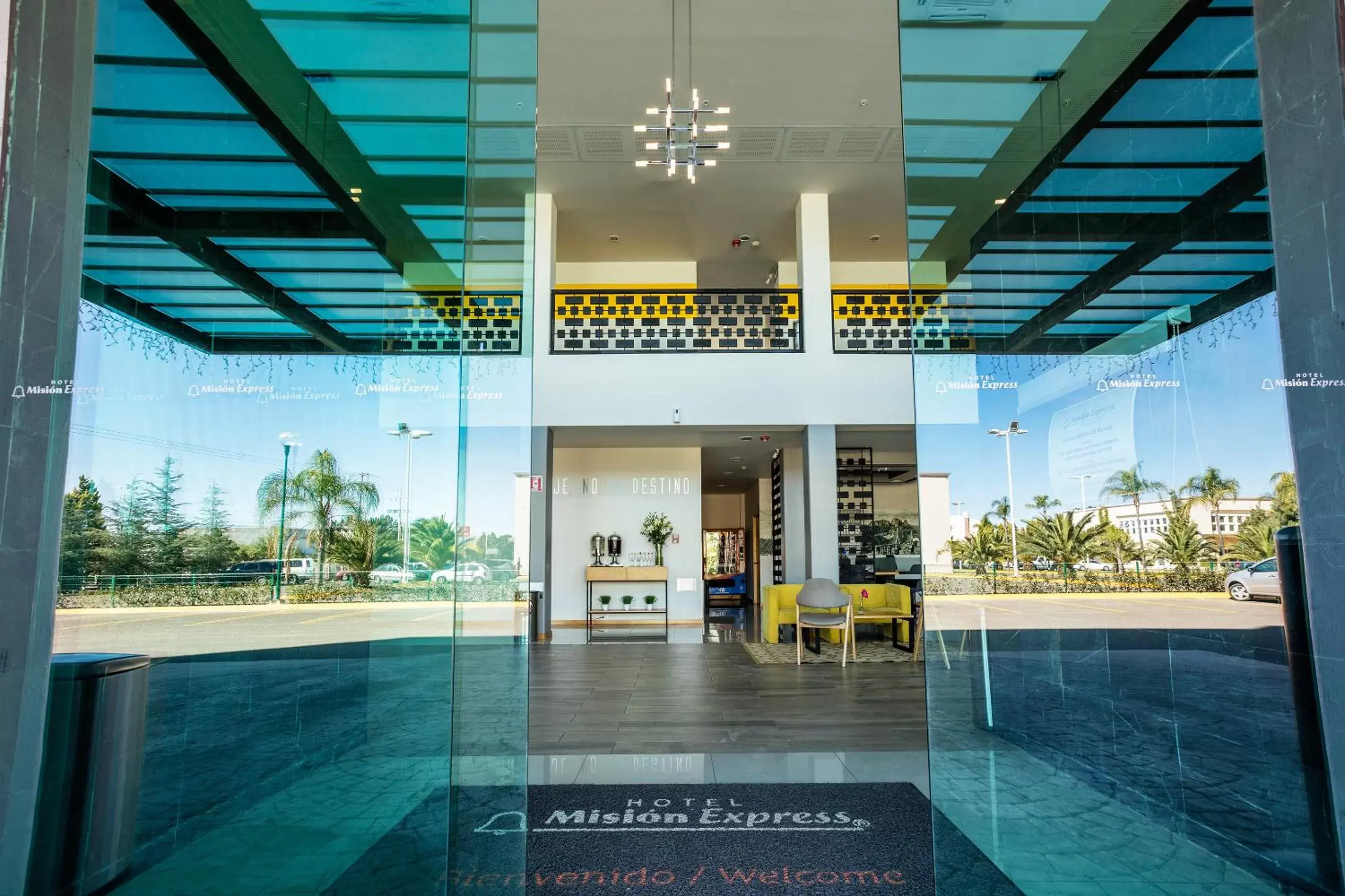 Lobby or reception in Mision Express Durango