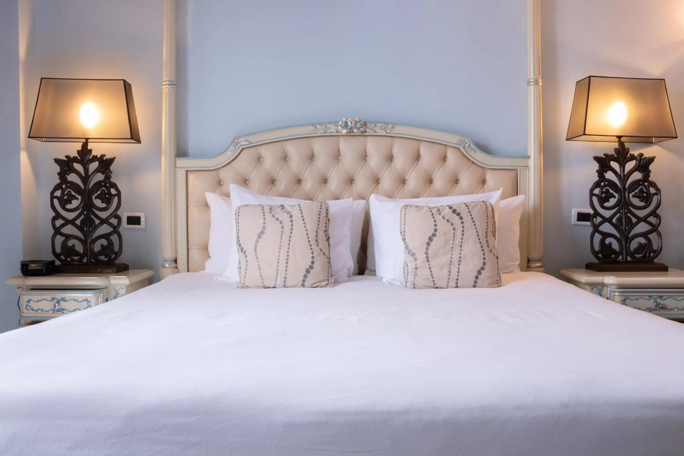 Bed in Villa Palma Boutique Hotel