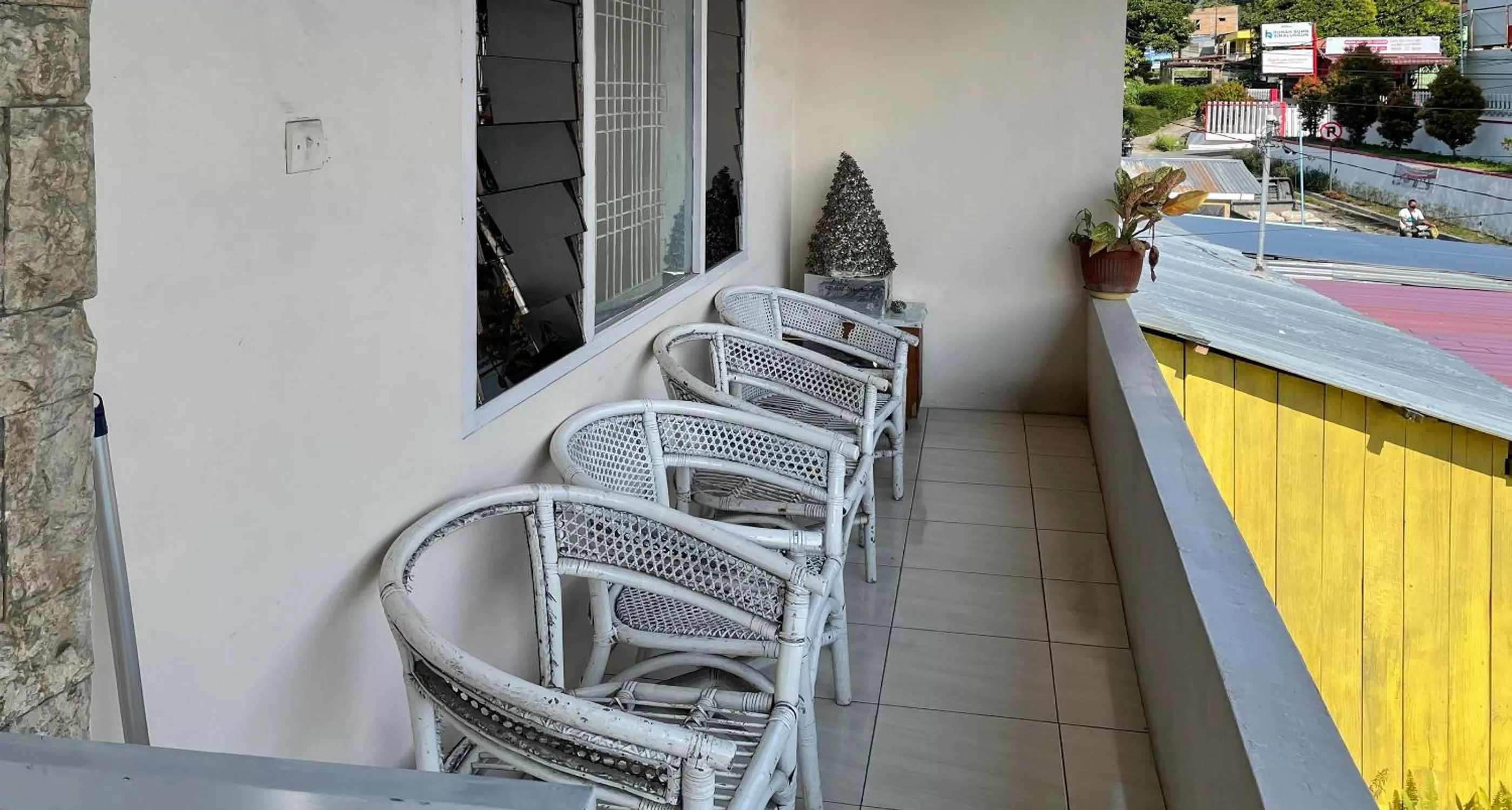 Balcony/Terrace in Valencia Homestay Redpartner
