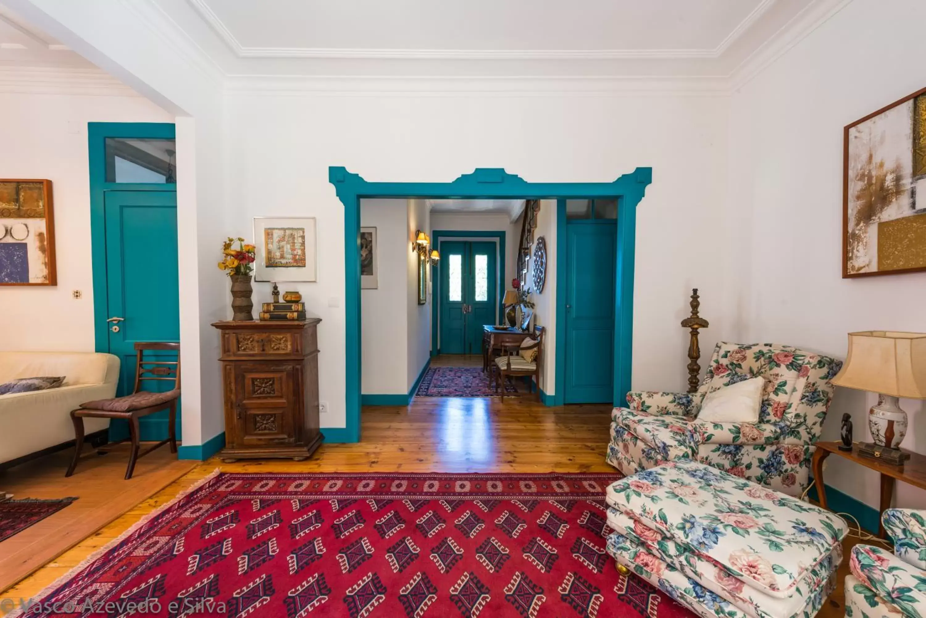 Living room, Seating Area in Guest House Villa dos Poetas