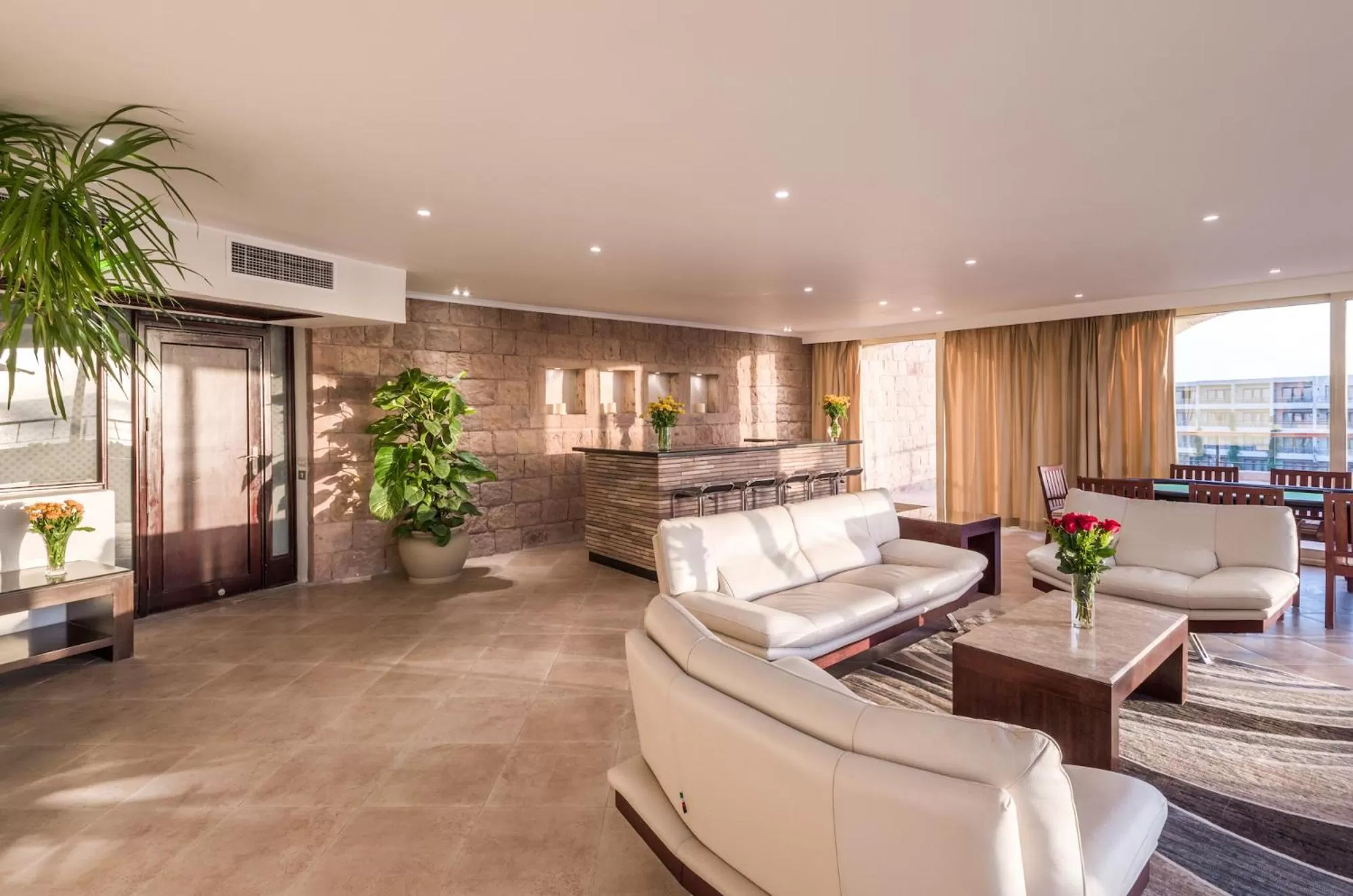 Living room in Fort Arabesque Resort, Spa & Villas