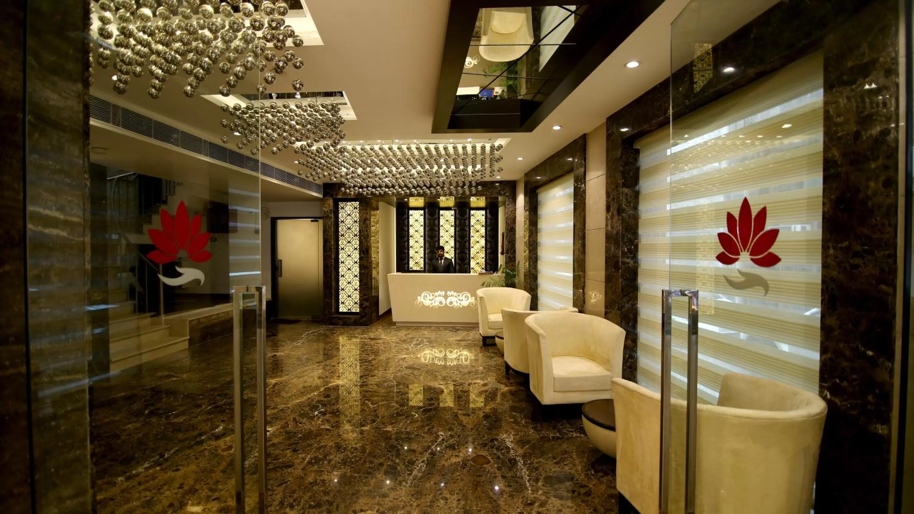 Lobby or reception in Hotel The Prime Balaji Deluxe, City Centre, With Free Airport Pickup