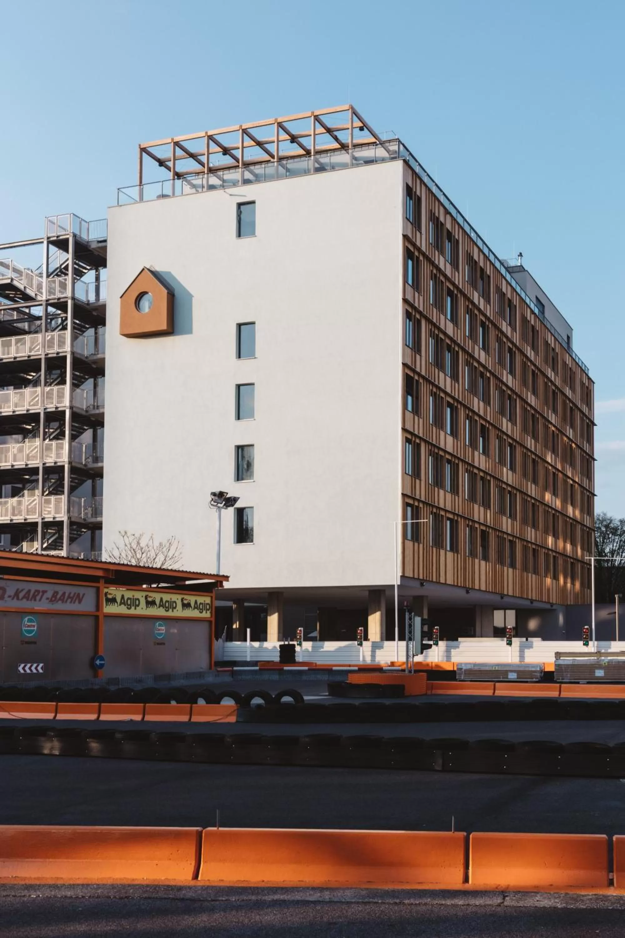 Property building in Superbude Wien Prater