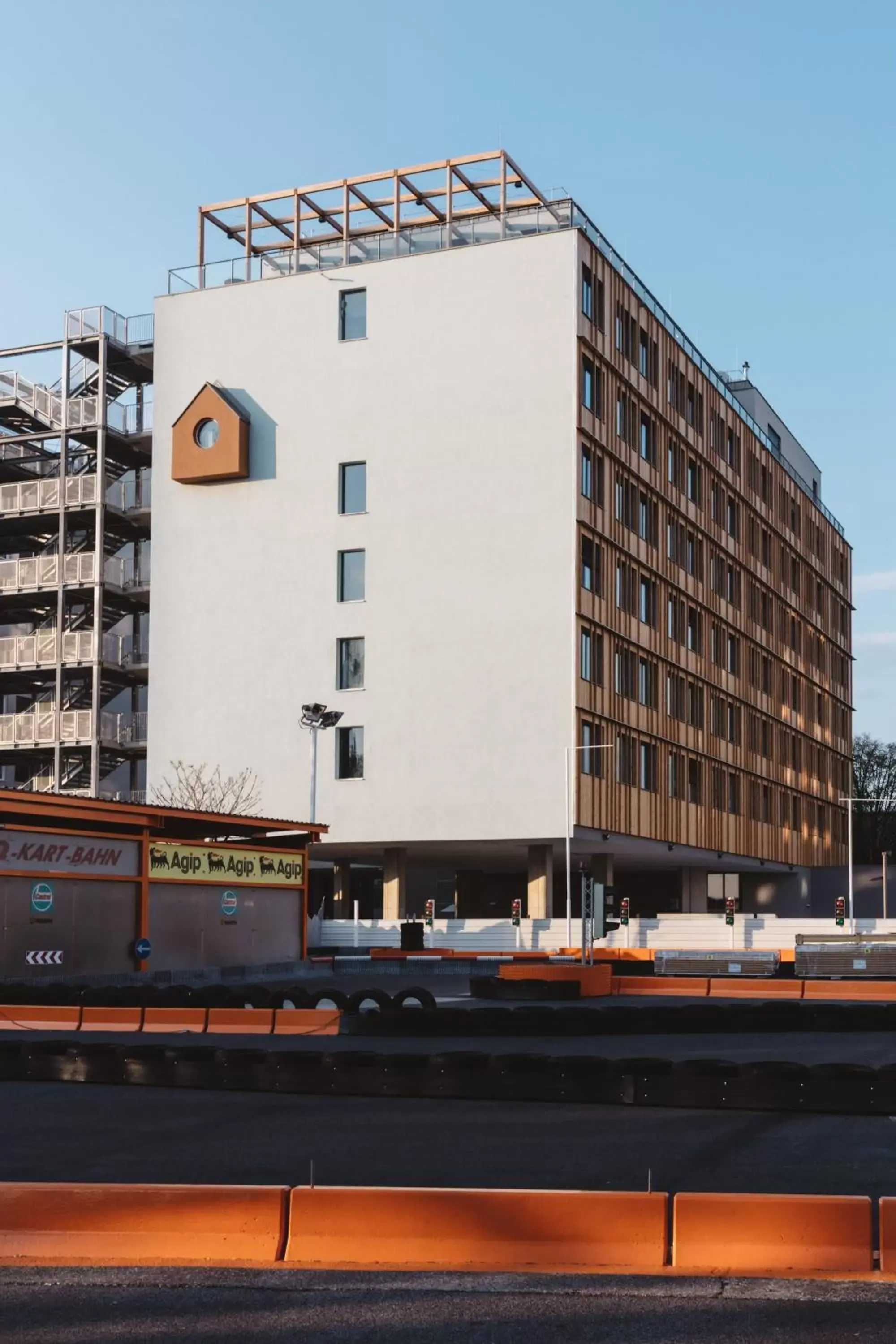 Property building in Superbude Wien Prater Property building in Superbude Wien Prater