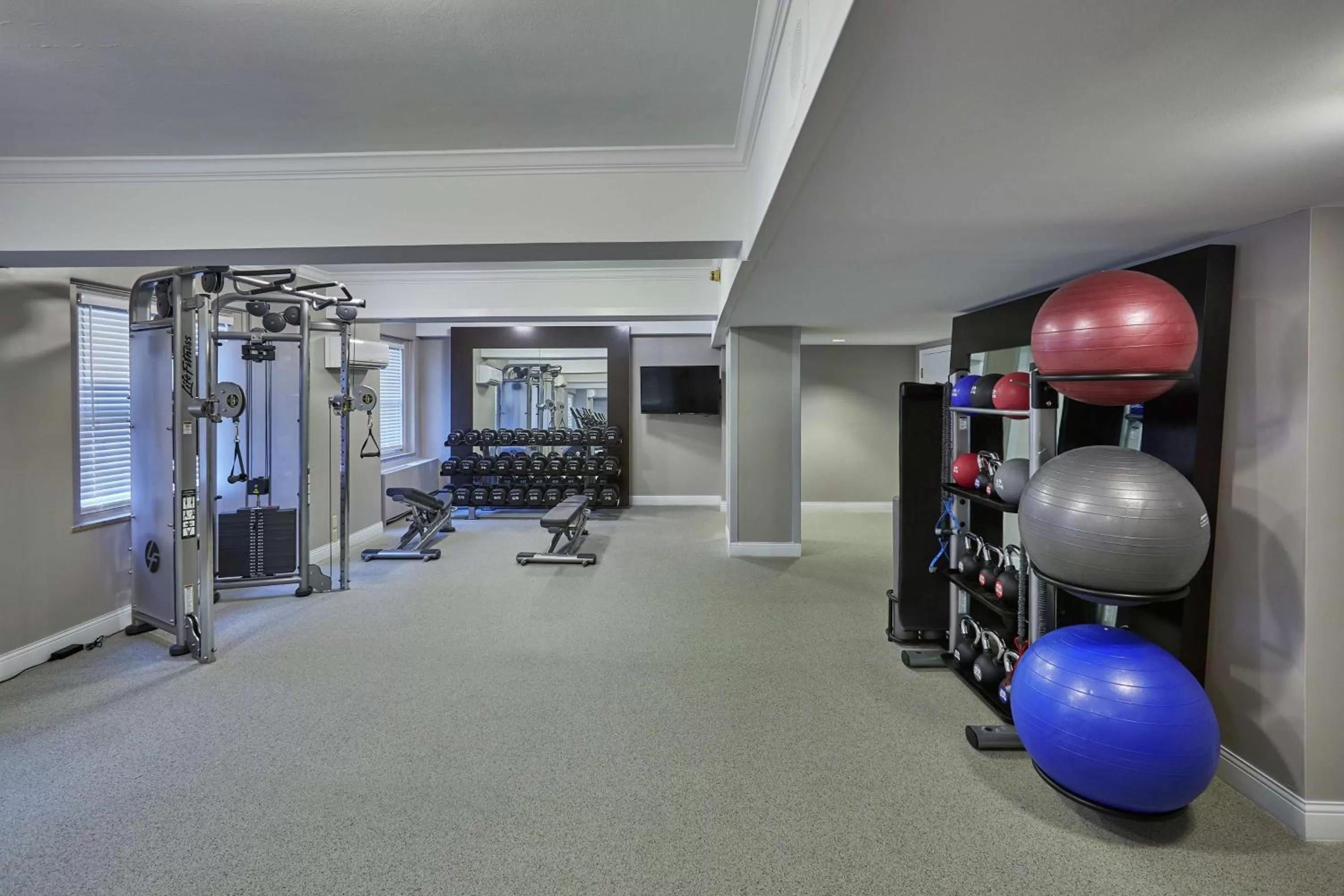 Fitness centre/facilities in Hilton Milwaukee