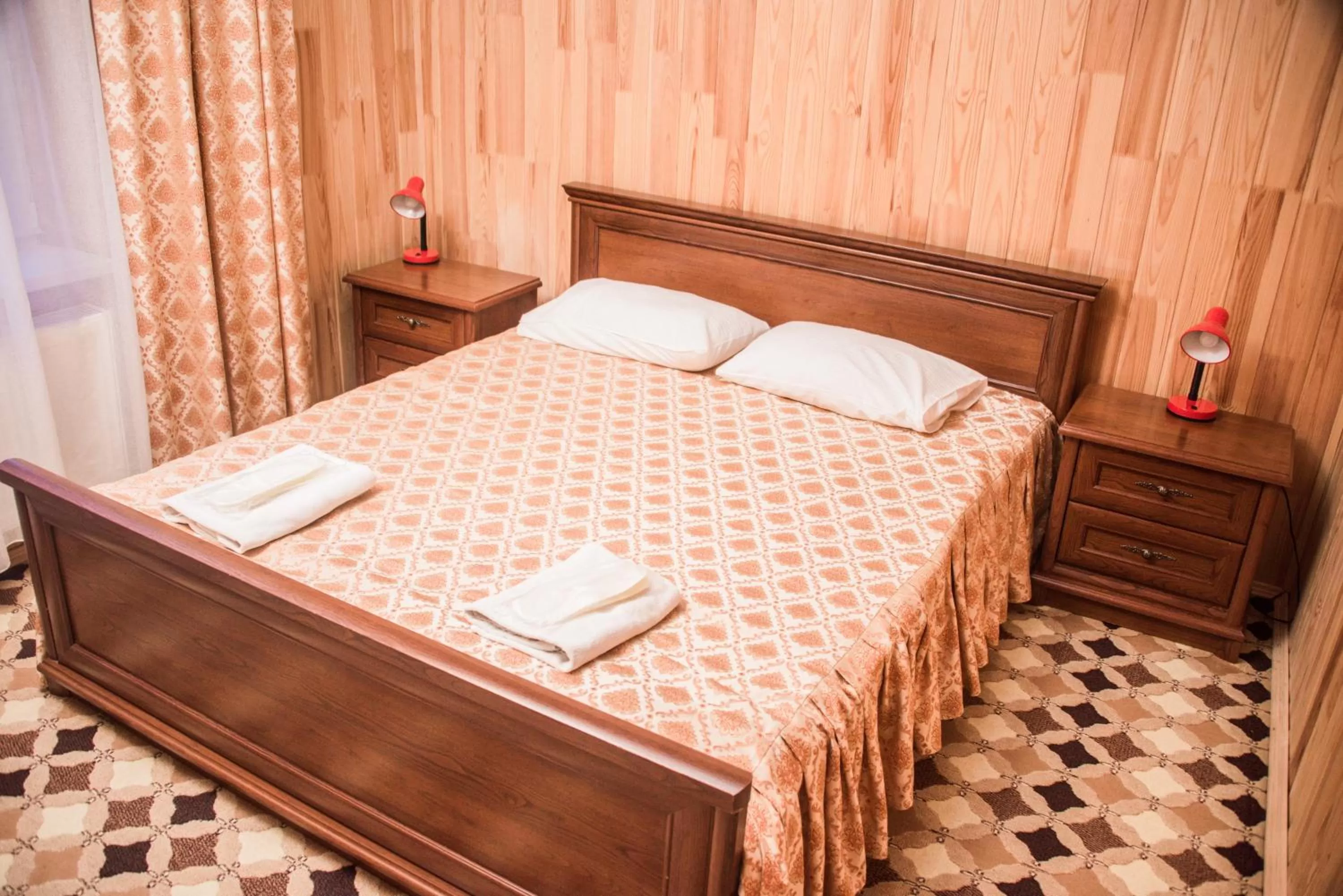 Bed in Olga Hotel SPA