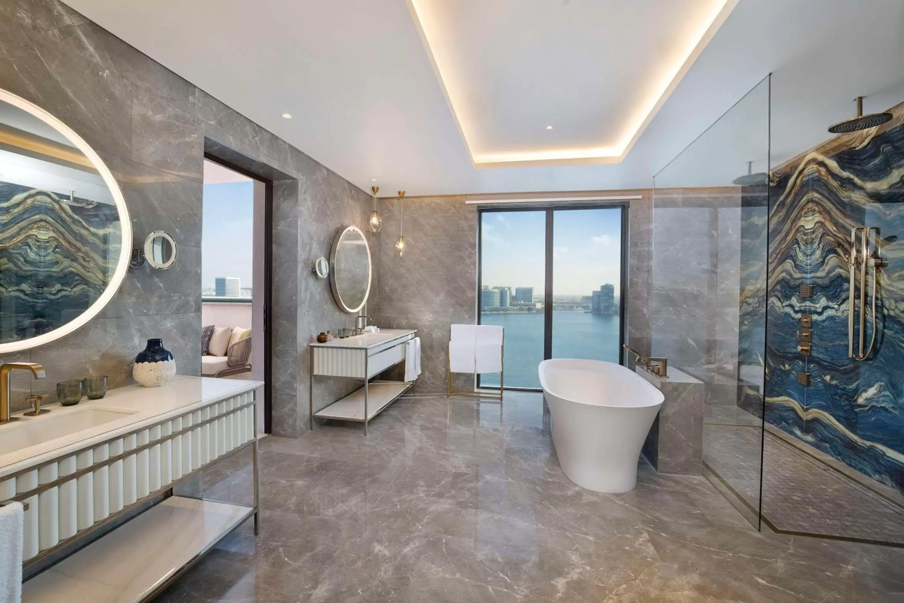 Bathroom in Hilton Abu Dhabi Yas Island