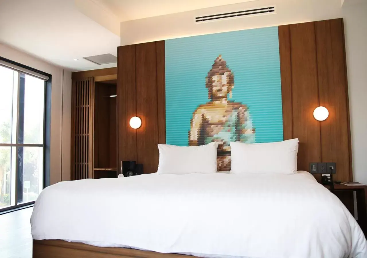 Photo of the whole room, Bed in Ikonik Hotel Puebla