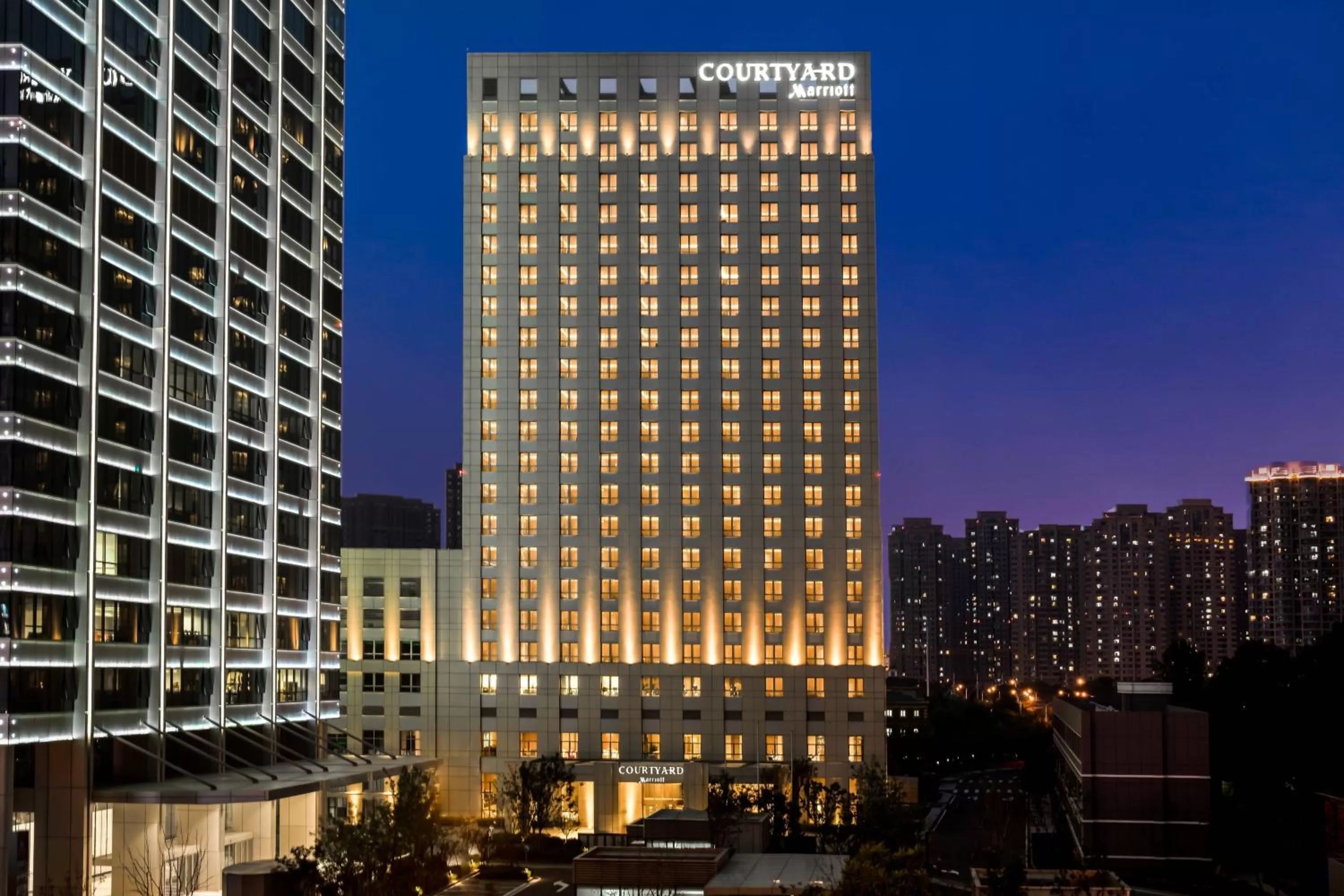 Property building in Courtyard by Marriott Tianjin Hongqiao