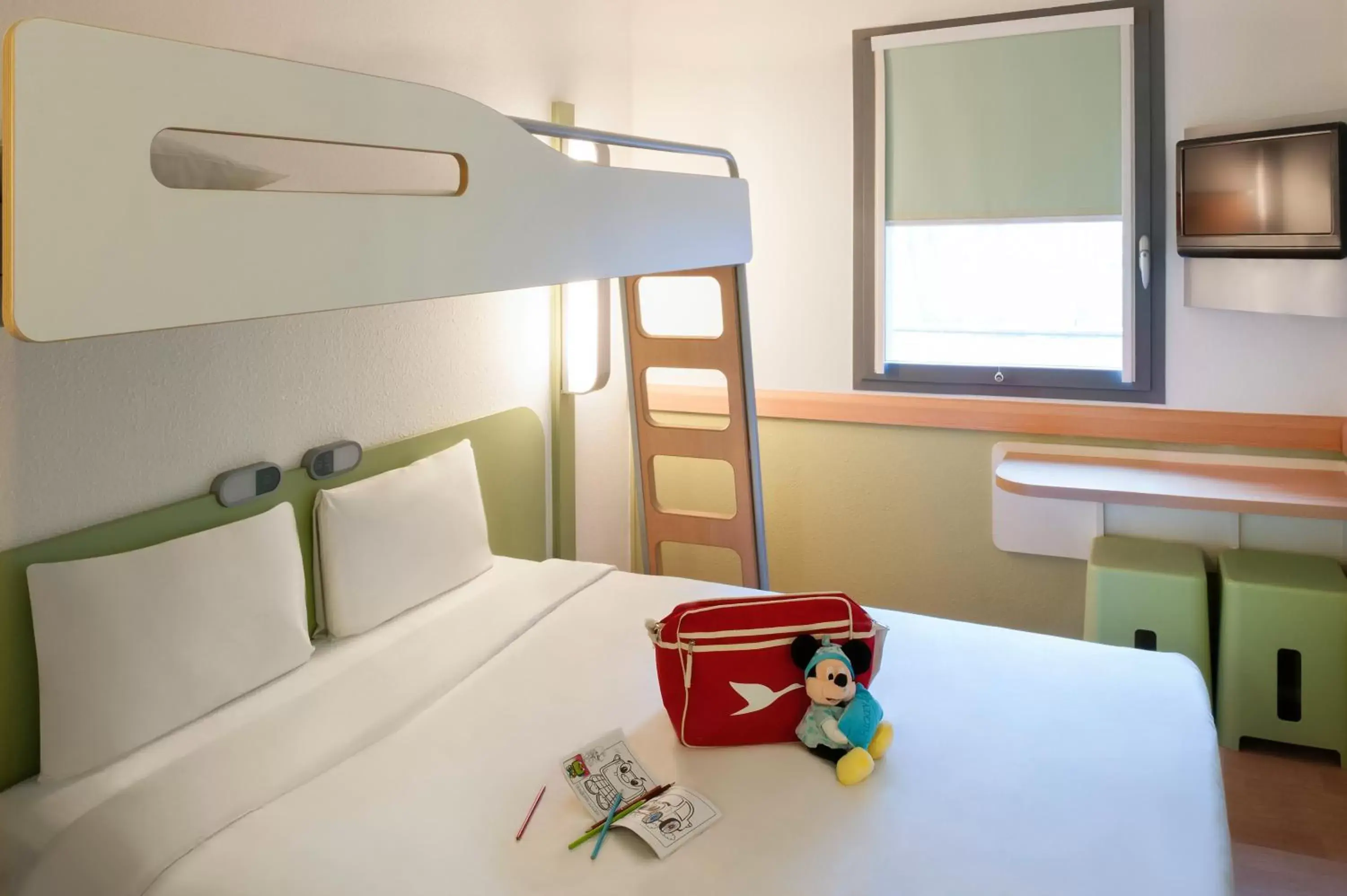 Bunk Bed in ibis Budget Brussels South Ruisbroek