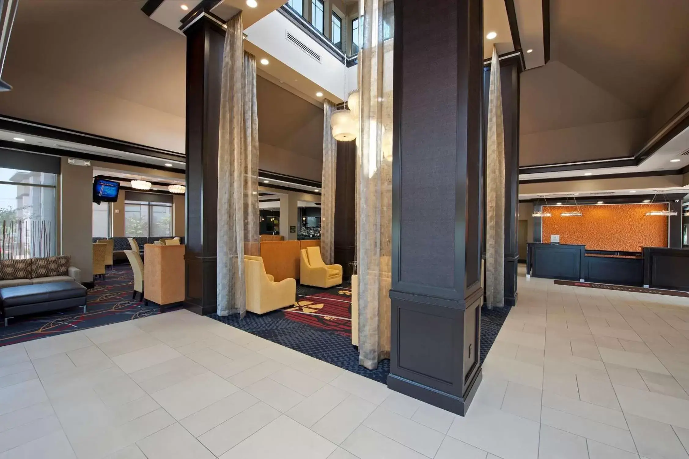Lobby or reception in Hilton Garden Inn Ft Worth Alliance Airport Lobby or reception in Hilton Garden Inn Ft Worth Alliance Airport