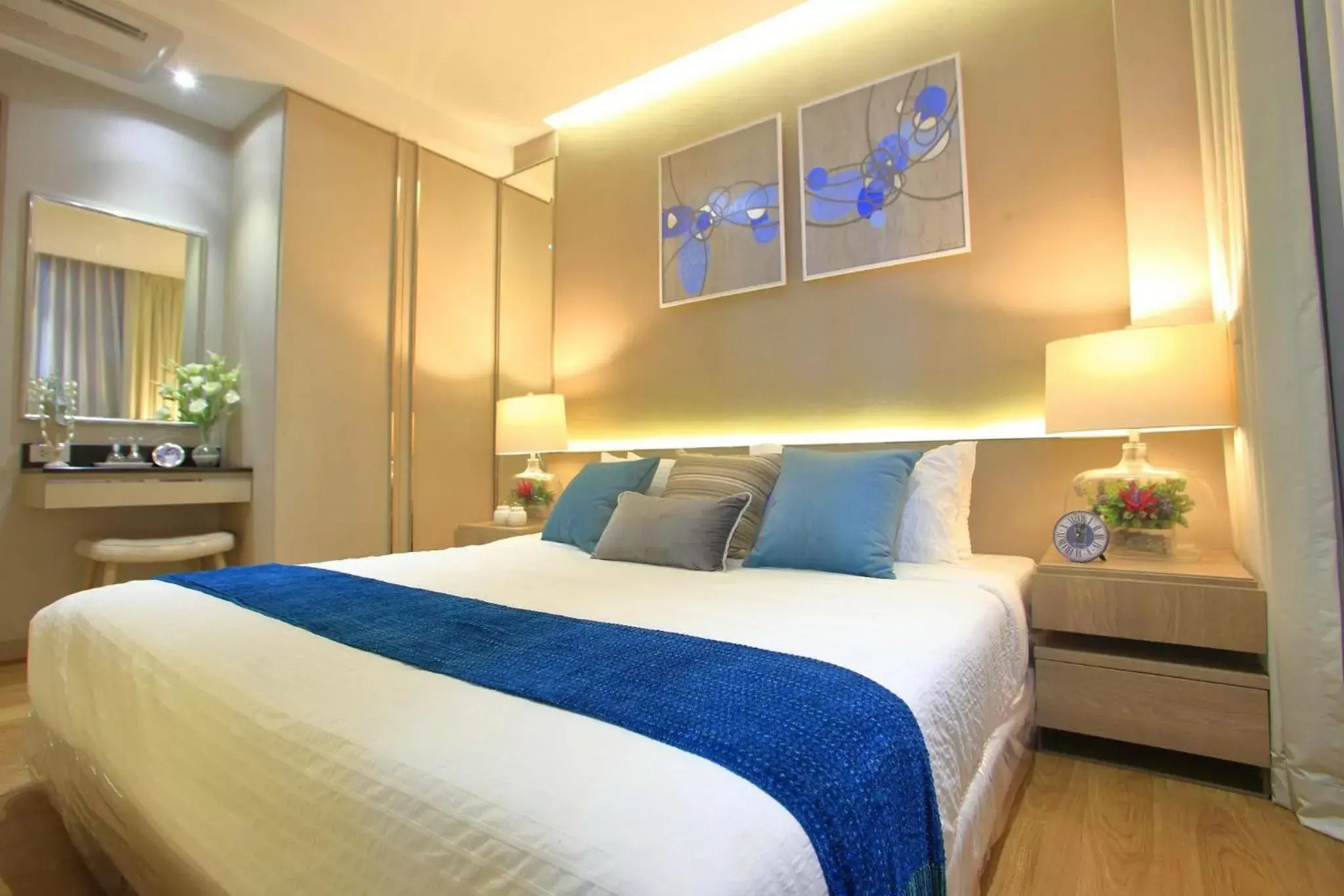 Bedroom, Bed in Phu Dahla Residences