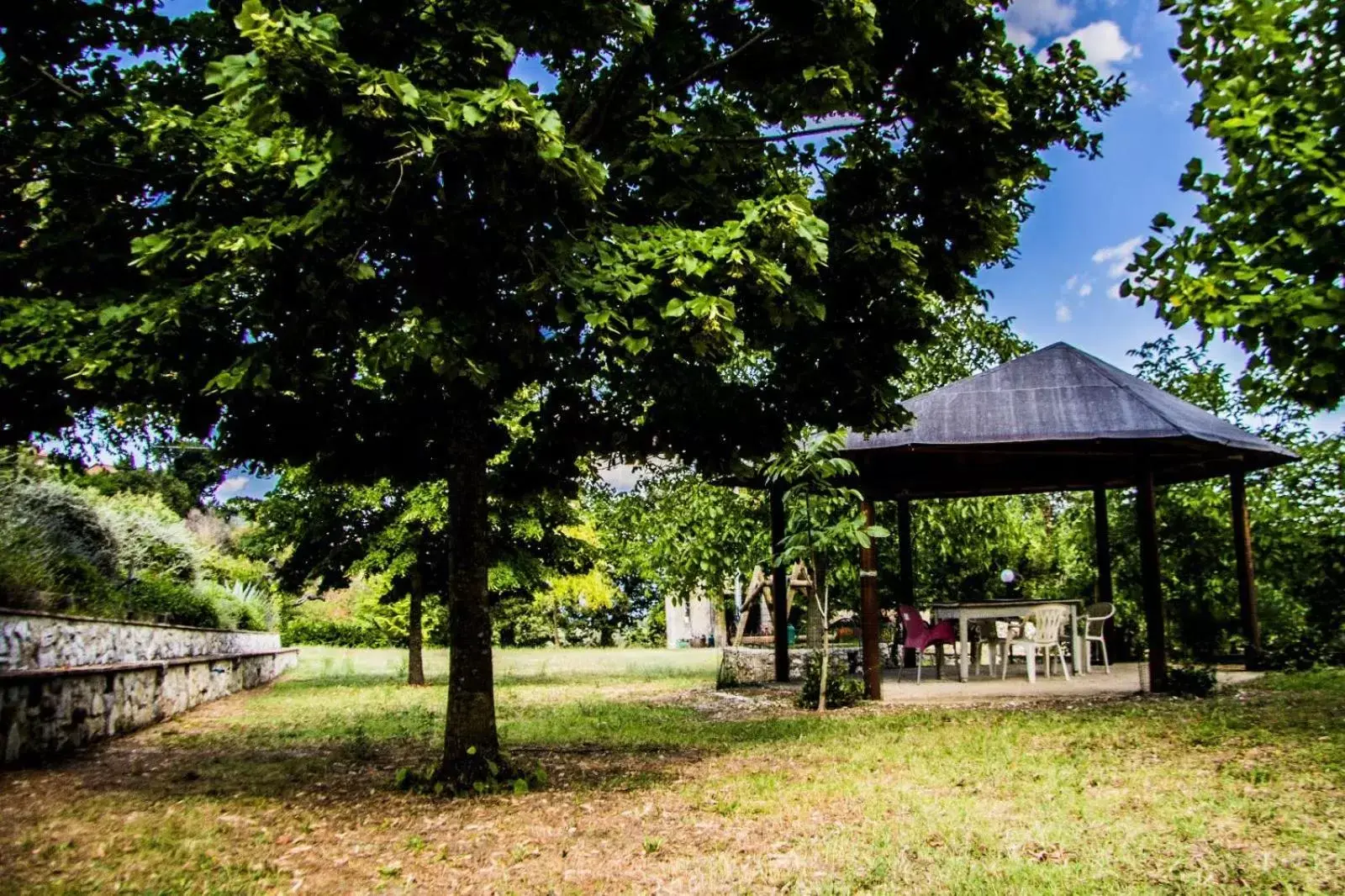 BBQ facilities, Garden in Montanari Agrivillage