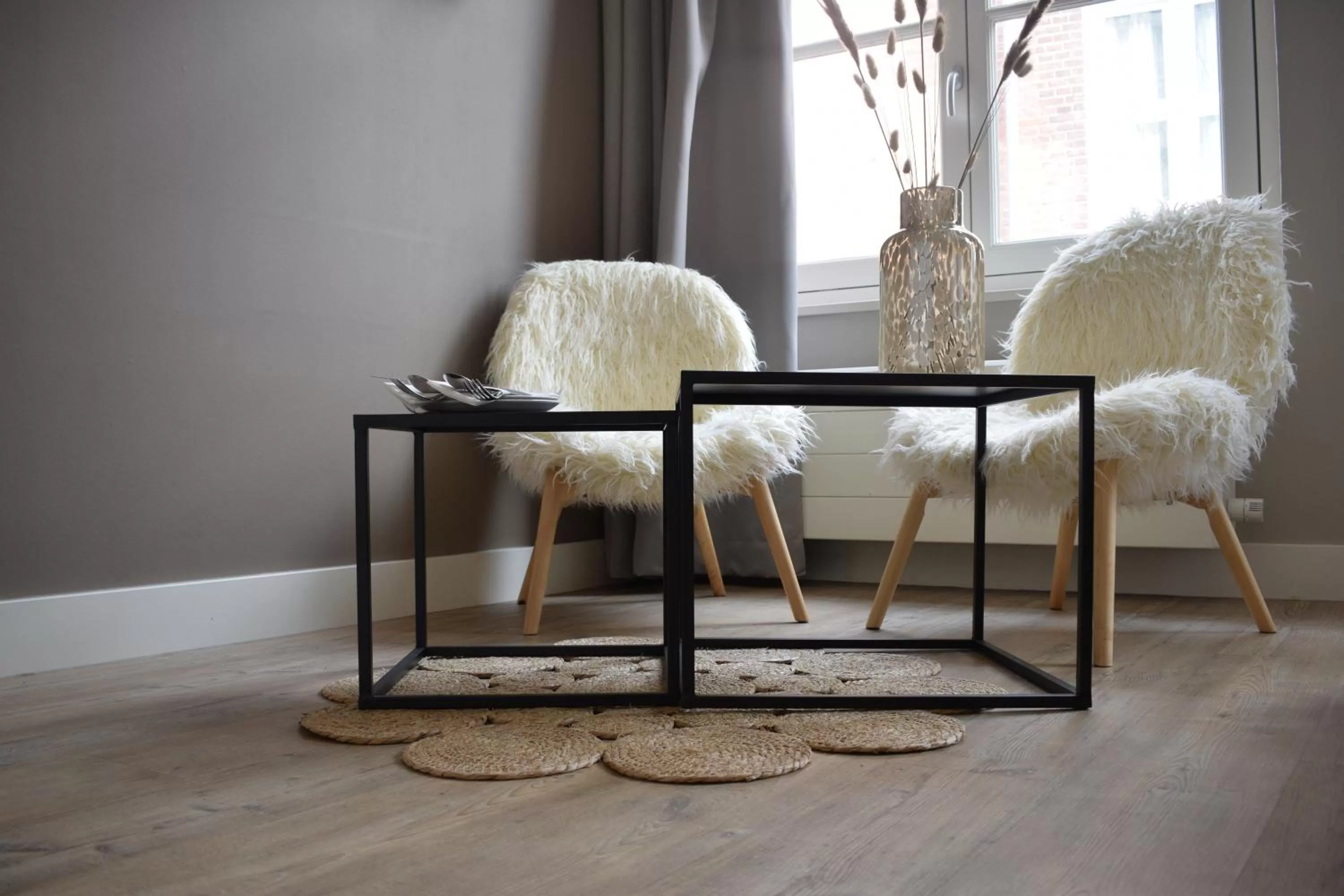 Seating area in Boutique hotel van Ham