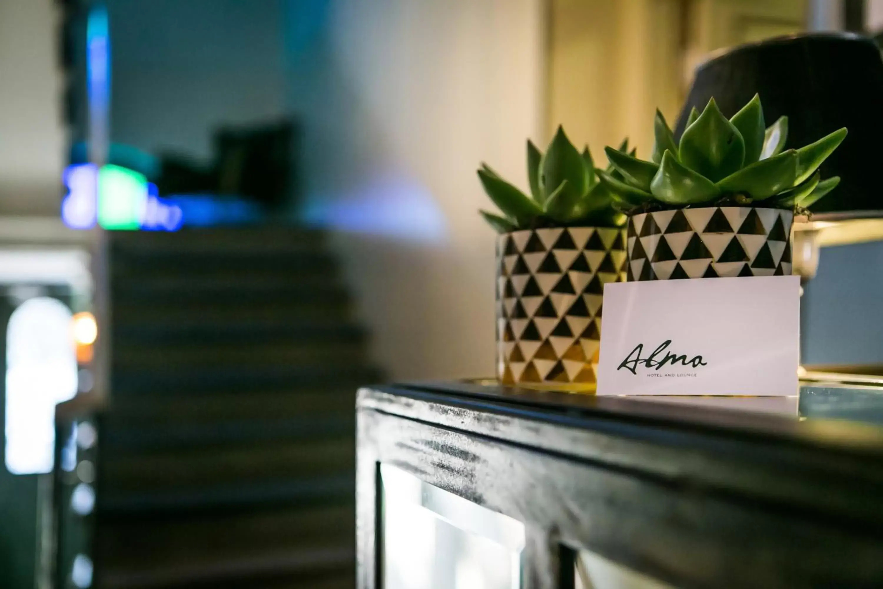 Decorative detail, Lobby/Reception in Alma Boutique Hotel & Lounge