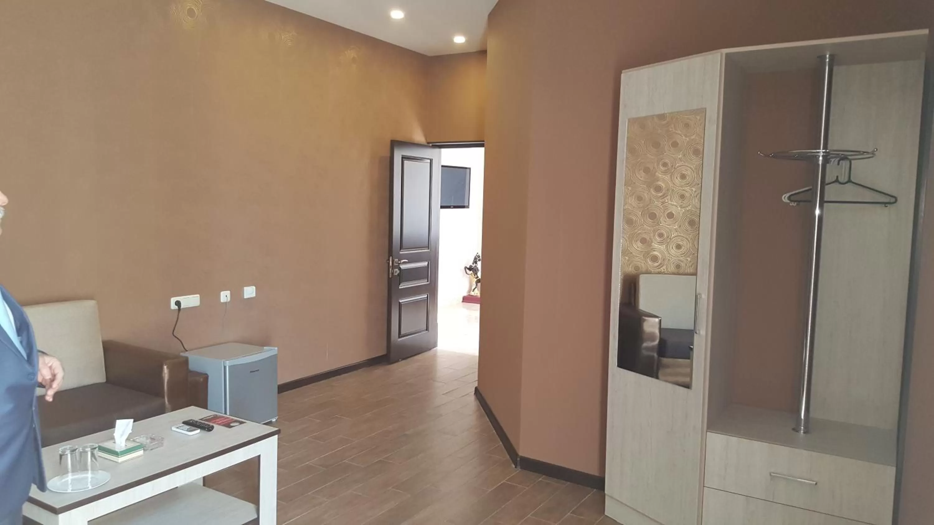 Communal lounge/ TV room in Eridana Hotel