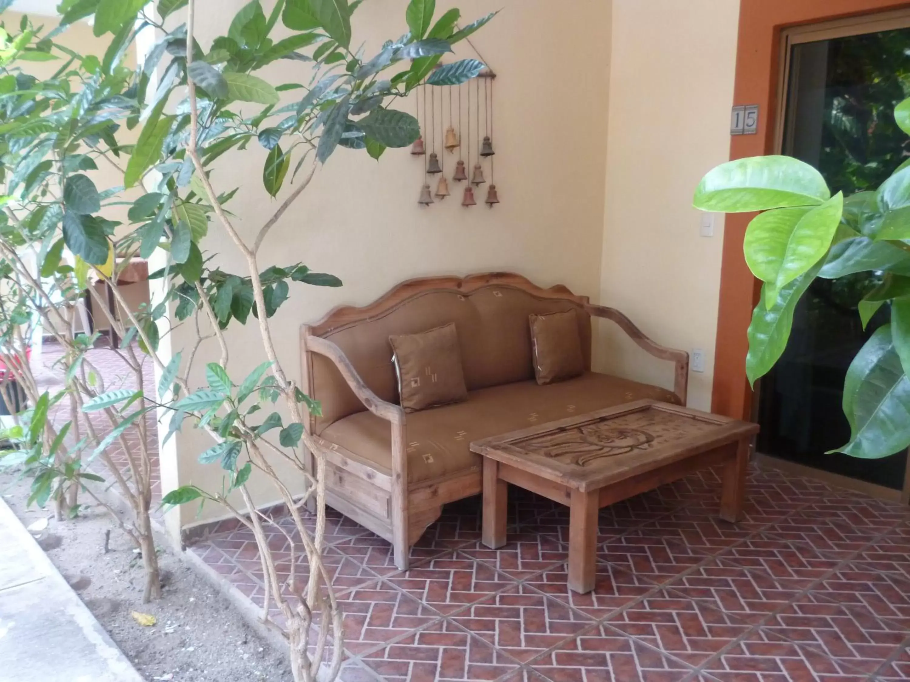 Patio, Seating Area in Hotel Palmeras