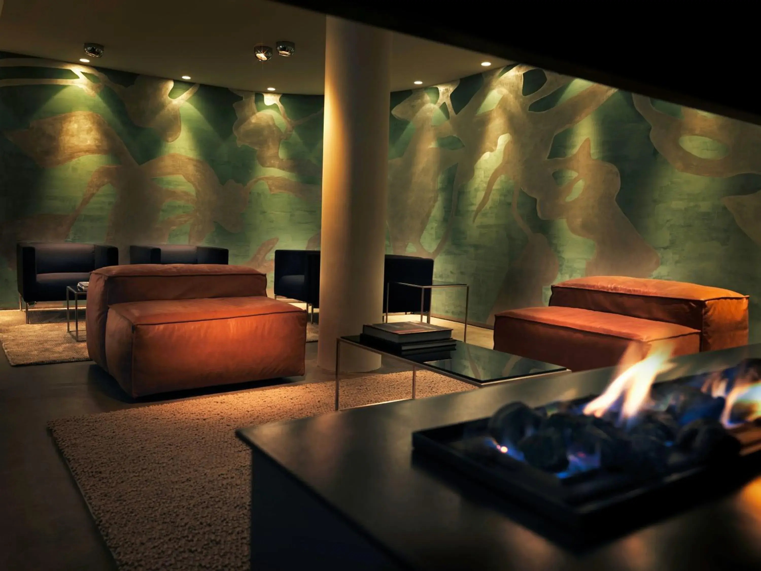 Decorative detail in Fletcher Hotel - Restaurant Elzenduin Decorative detail in Fletcher Hotel - Restaurant Elzenduin