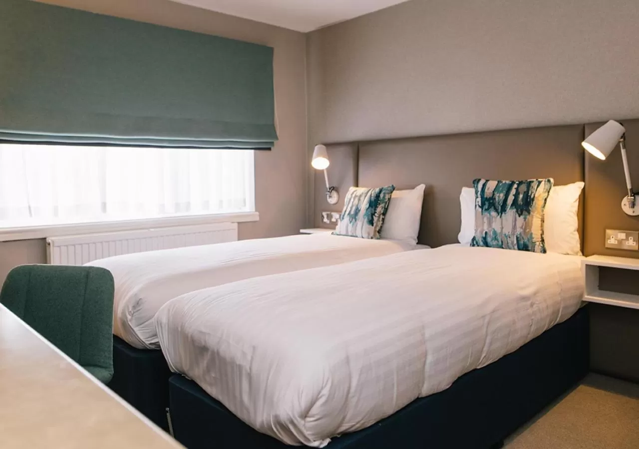 Bed in Peter Scott House Birmingham