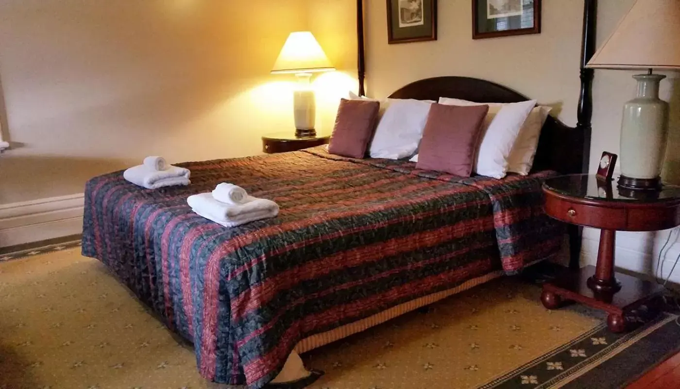 Bed in Darcy's Hotel