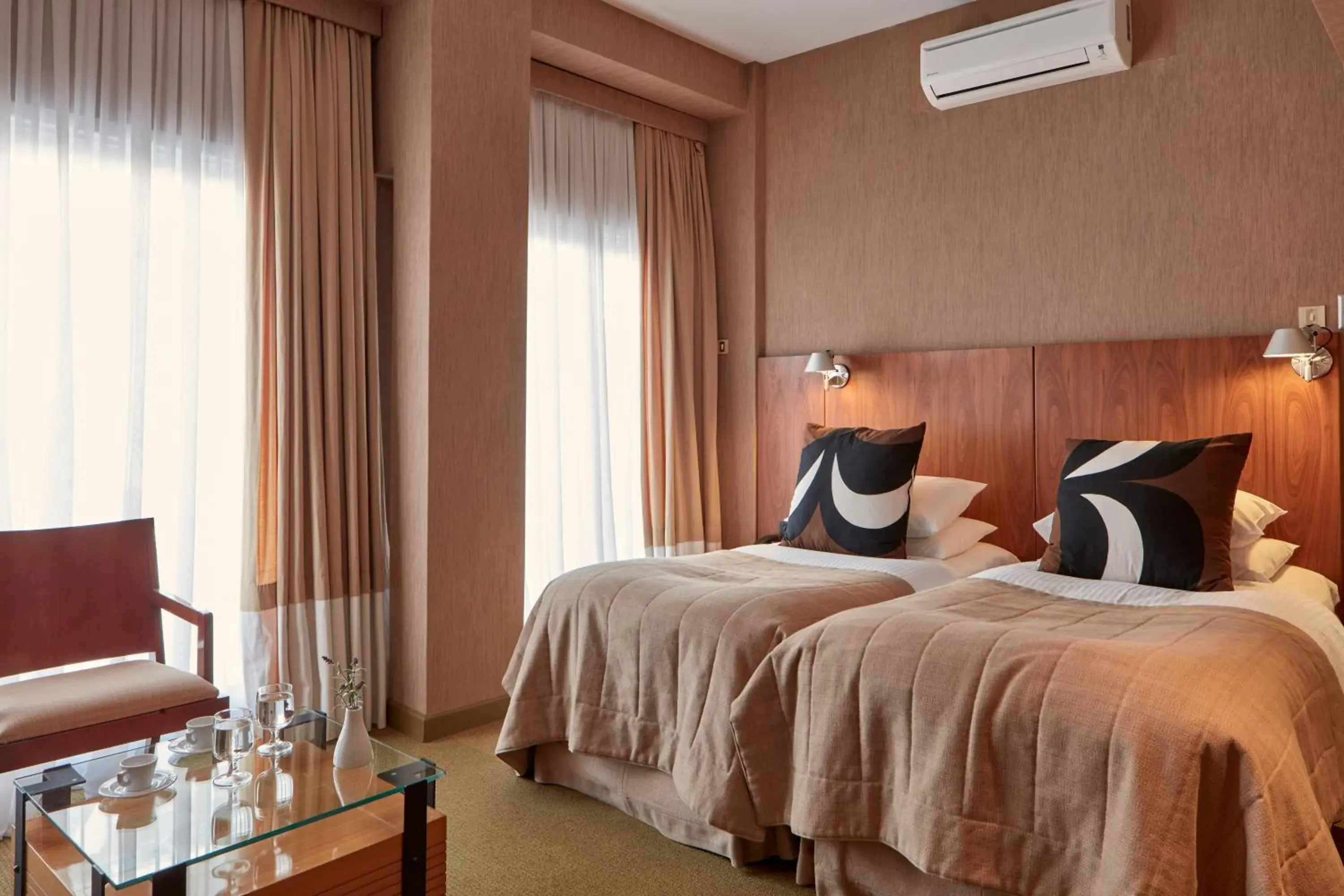 Bed in Philippos Hotel Bed in Philippos Hotel