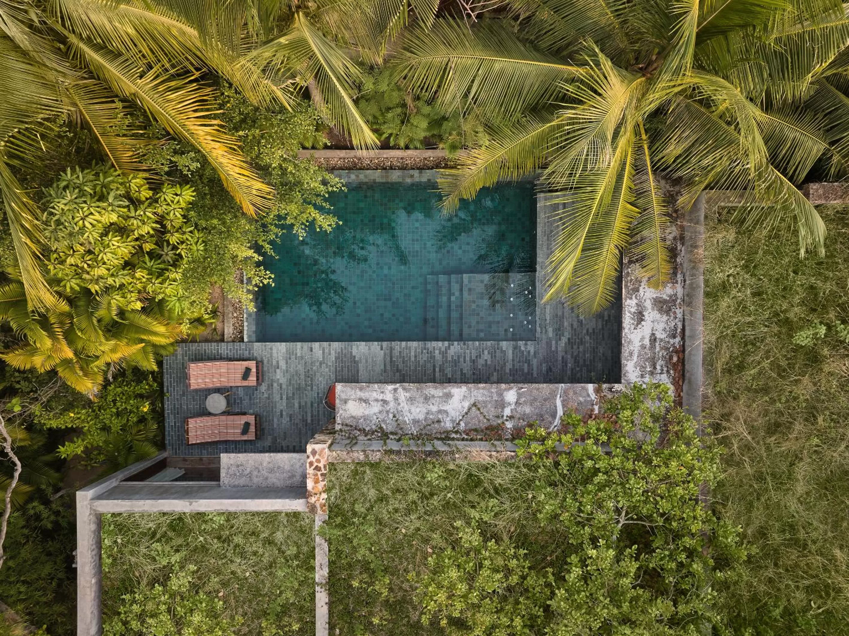 Pool view in Templation Hotel