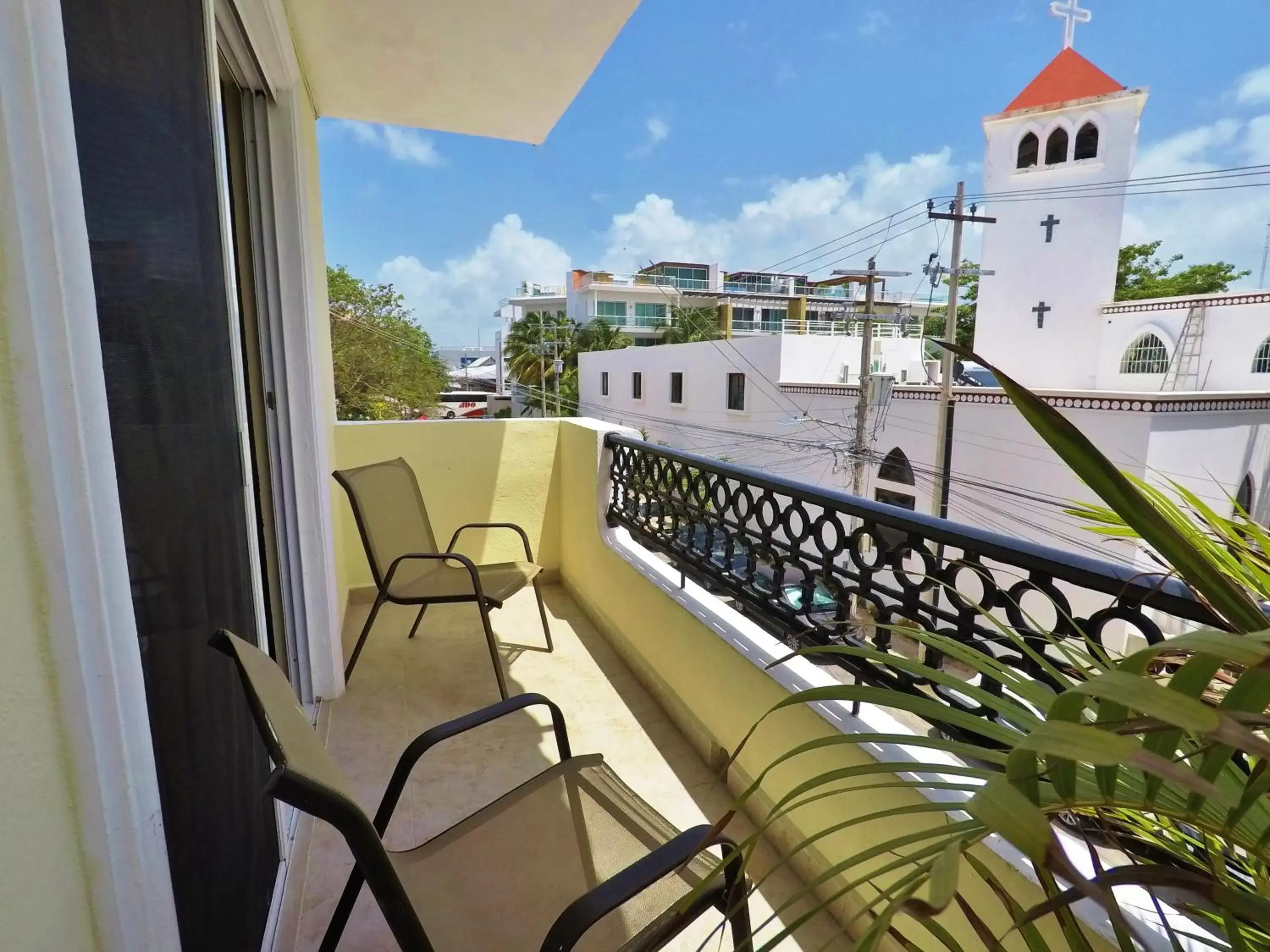 Balcony/Terrace in Hotel El Campanario Playa del Carmen